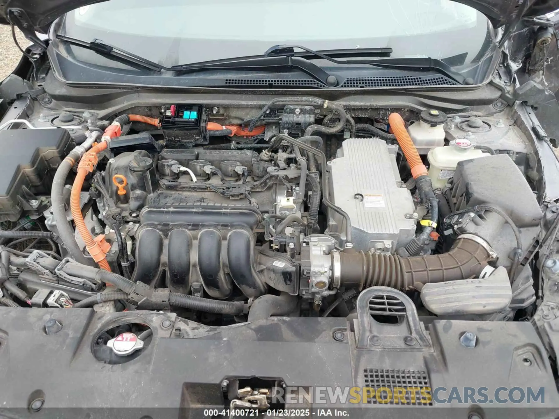 10 fotografías del automóvil dañado 19XZE4F5XNE002971 HONDA INSIGHT 2022