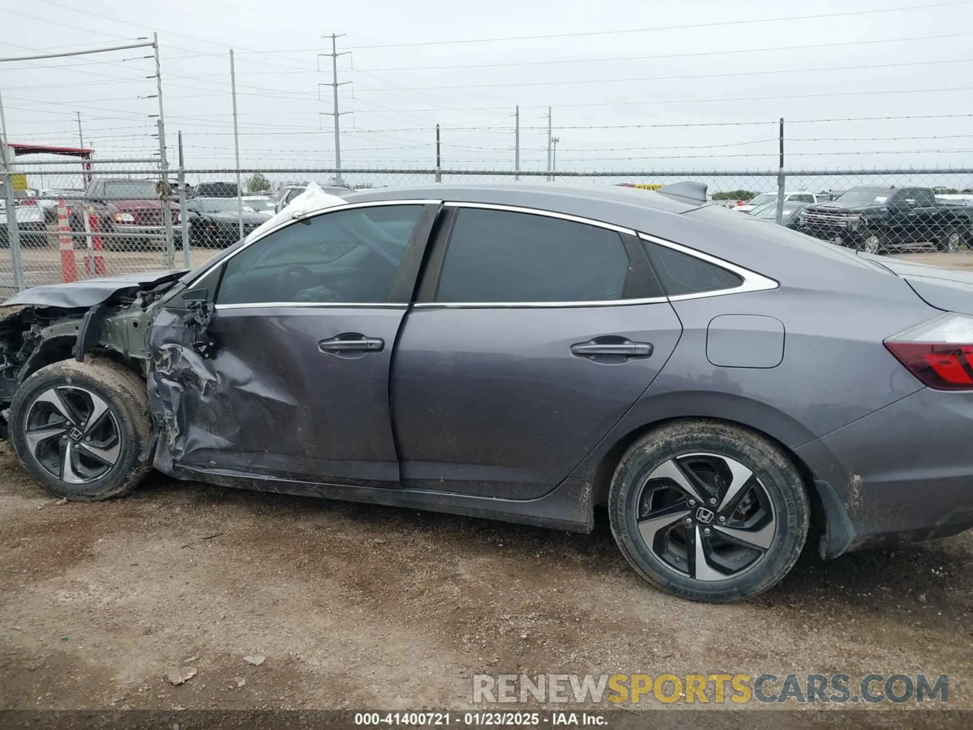 15 fotografías del automóvil dañado 19XZE4F5XNE002971 HONDA INSIGHT 2022