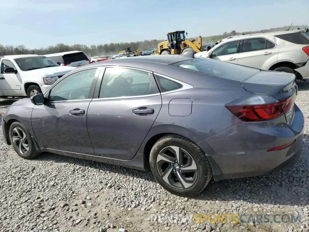 2 fotografías del automóvil dañado 19XZE4F5XNE013940 HONDA INSIGHT 2022