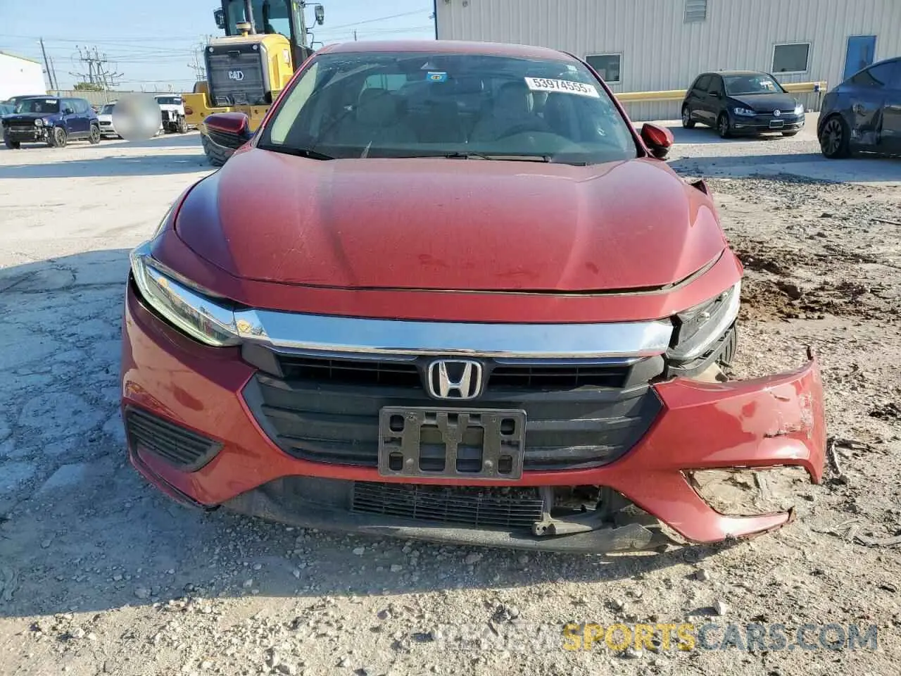 5 fotografías del automóvil dañado 19XZE4F5XNE017373 HONDA INSIGHT 2022