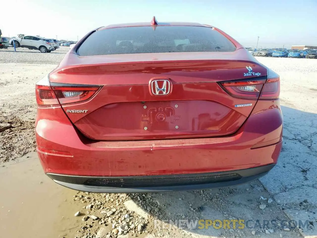 6 fotografías del automóvil dañado 19XZE4F5XNE017373 HONDA INSIGHT 2022