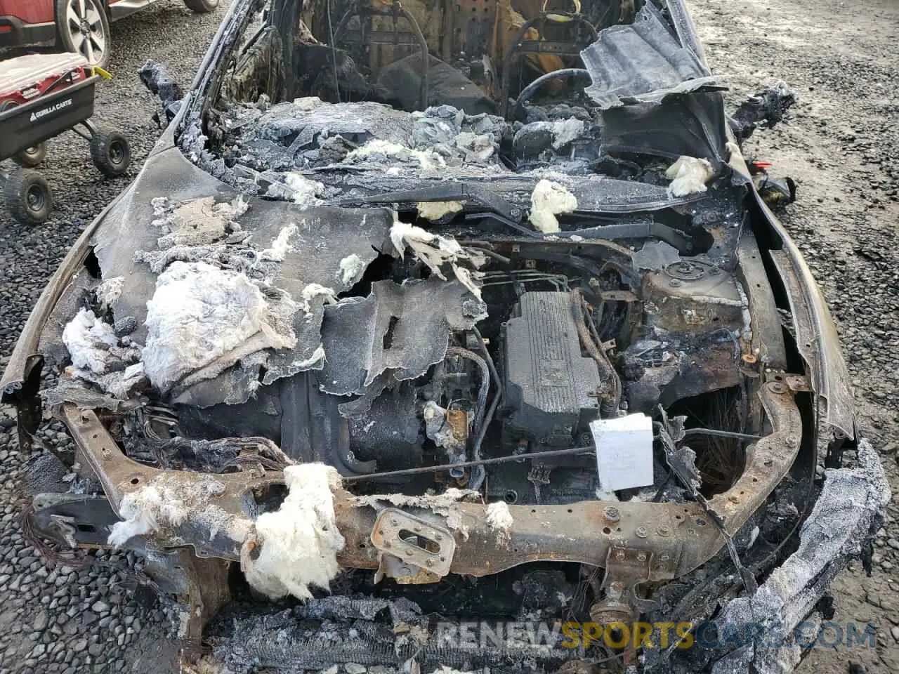 11 fotografías del automóvil dañado 19XZE4F90NE000200 HONDA INSIGHT 2022
