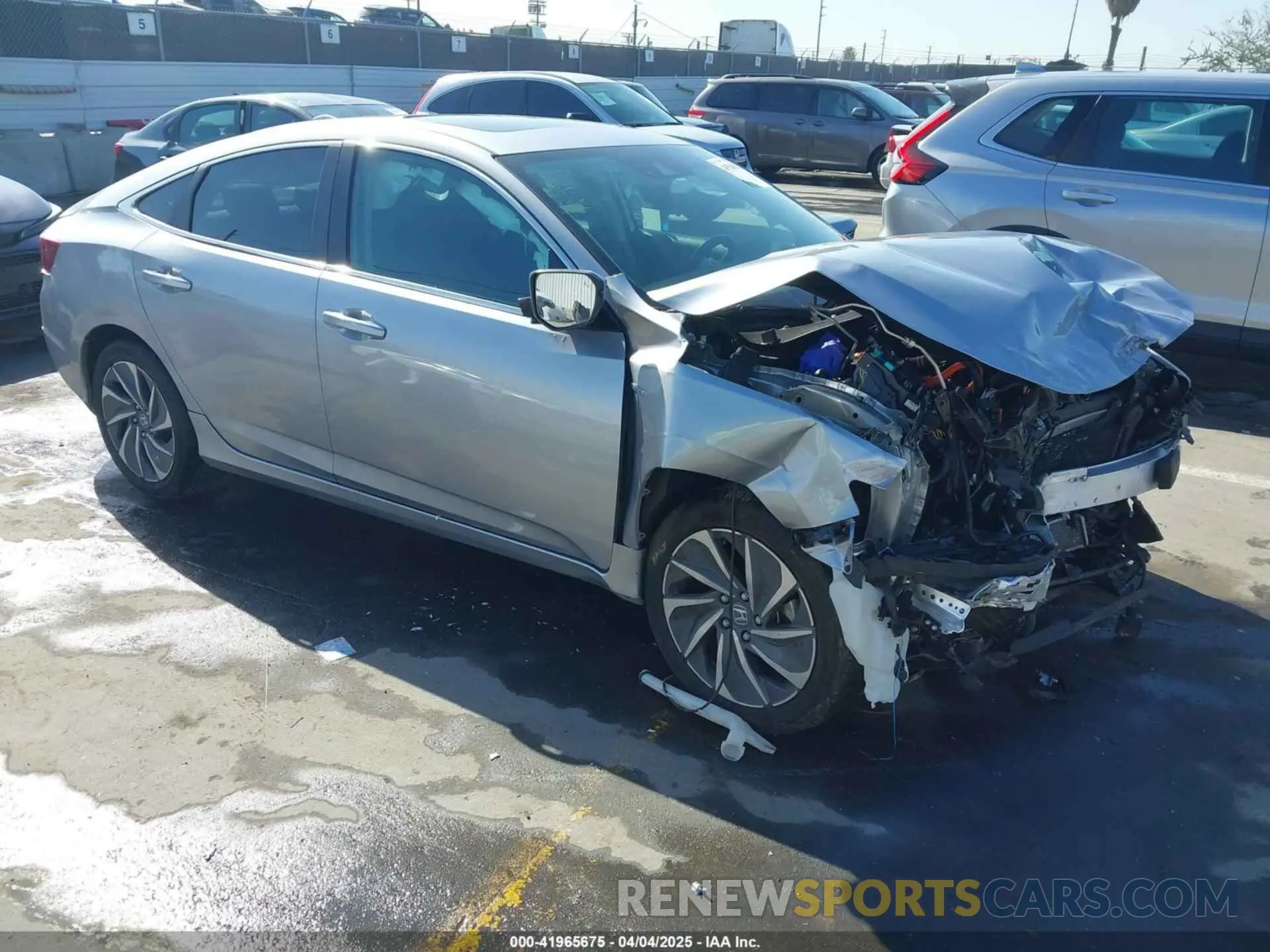 1 fotografías del automóvil dañado 19XZE4F91NE005941 HONDA INSIGHT 2022