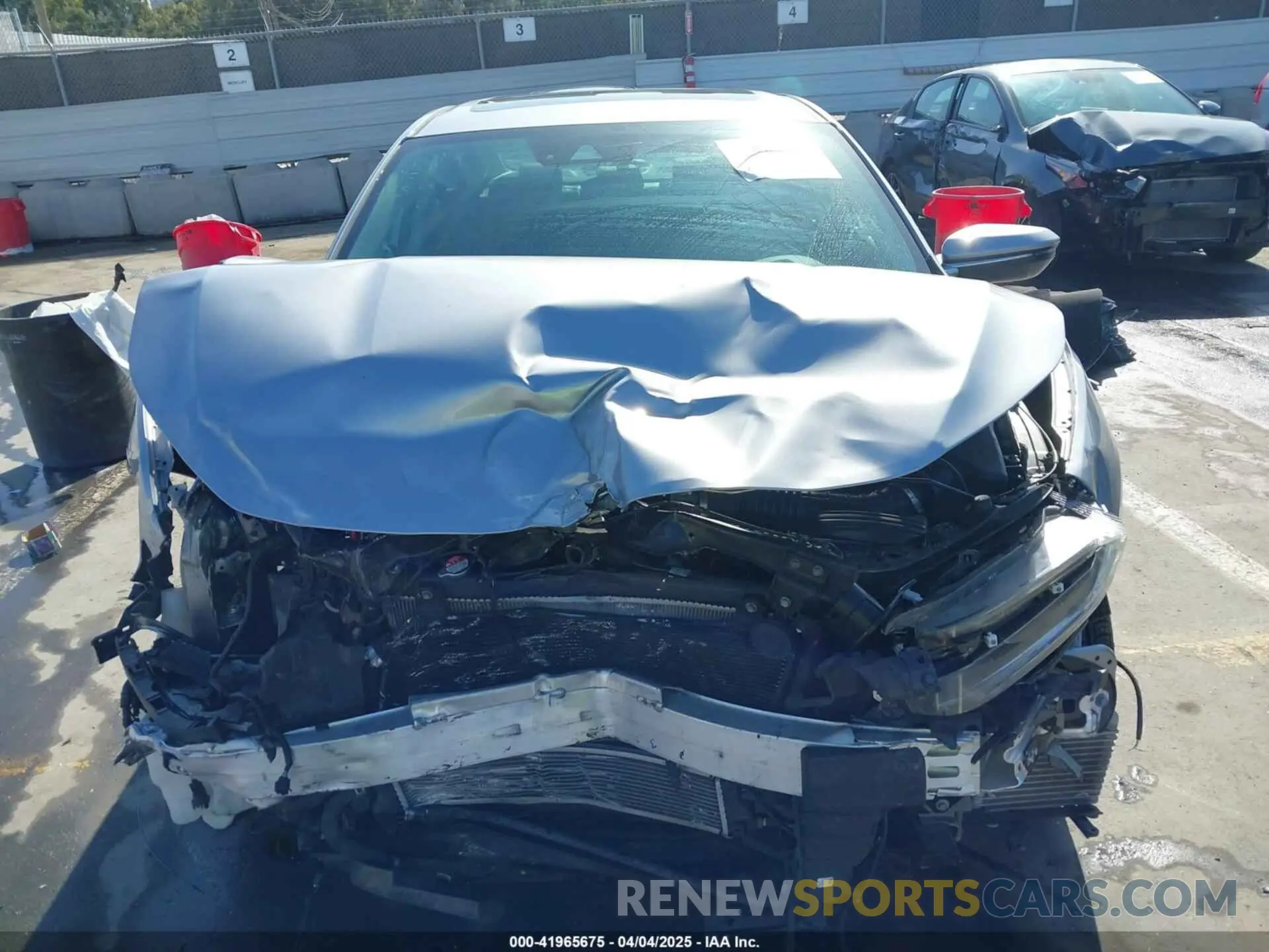 12 fotografías del automóvil dañado 19XZE4F91NE005941 HONDA INSIGHT 2022