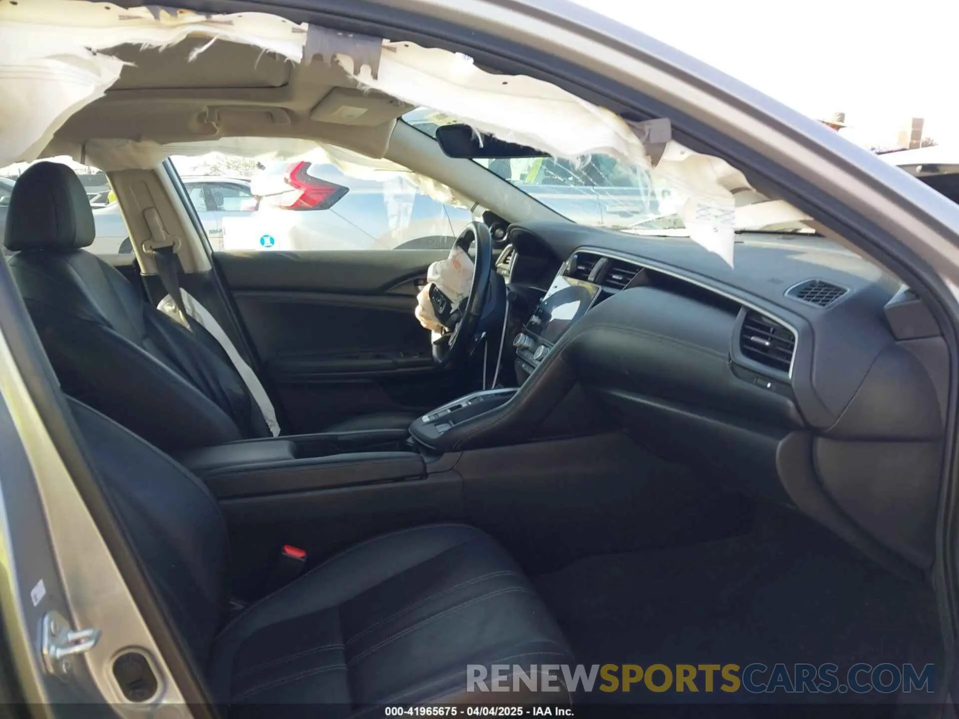 5 fotografías del automóvil dañado 19XZE4F91NE005941 HONDA INSIGHT 2022