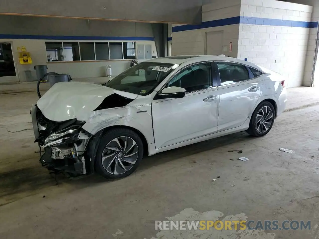 1 fotografías del automóvil dañado 19XZE4F94NE015248 HONDA INSIGHT 2022