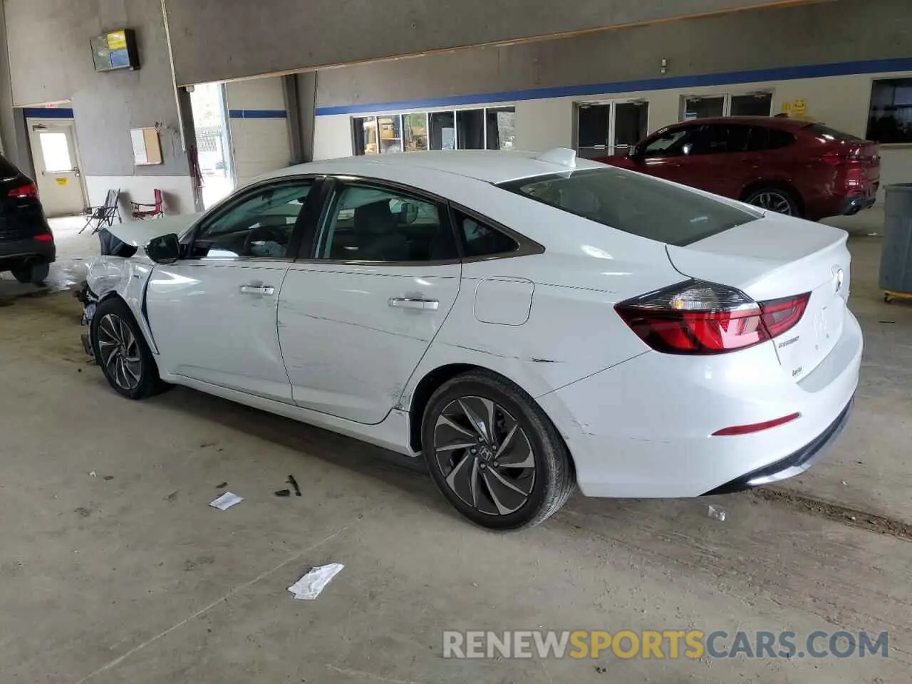 2 fotografías del automóvil dañado 19XZE4F94NE015248 HONDA INSIGHT 2022