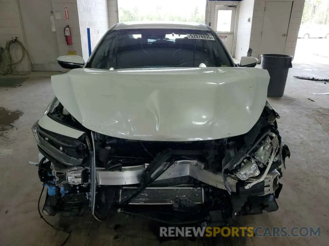 5 fotografías del automóvil dañado 19XZE4F94NE015248 HONDA INSIGHT 2022