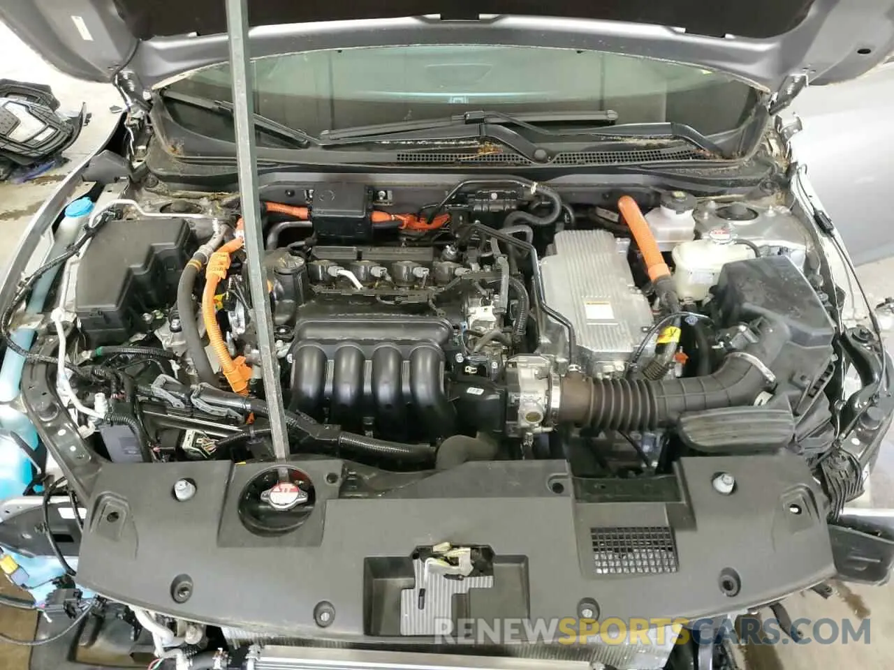 11 fotografías del automóvil dañado 19XZE4F95NE001343 HONDA INSIGHT 2022