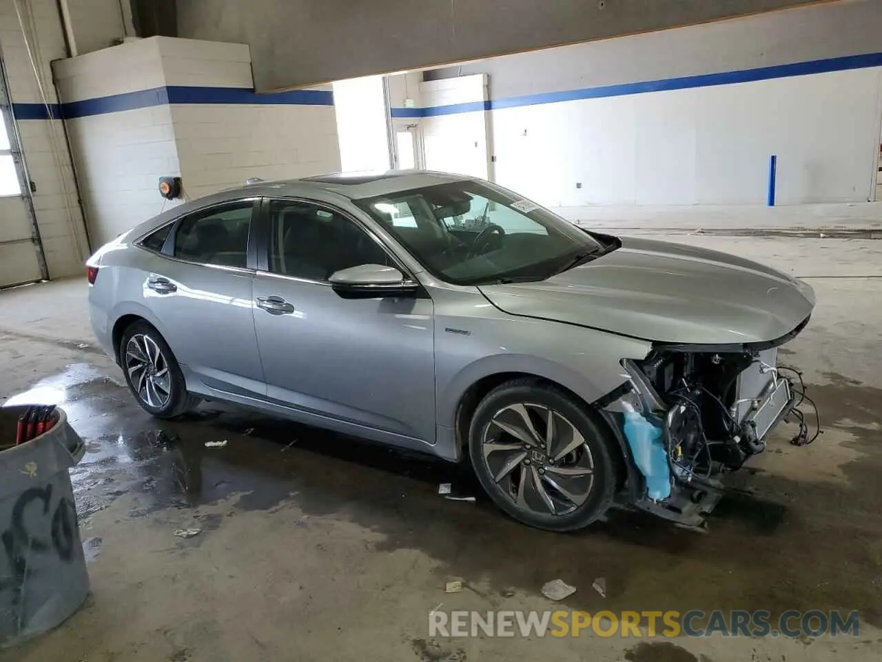 4 fotografías del automóvil dañado 19XZE4F95NE001343 HONDA INSIGHT 2022