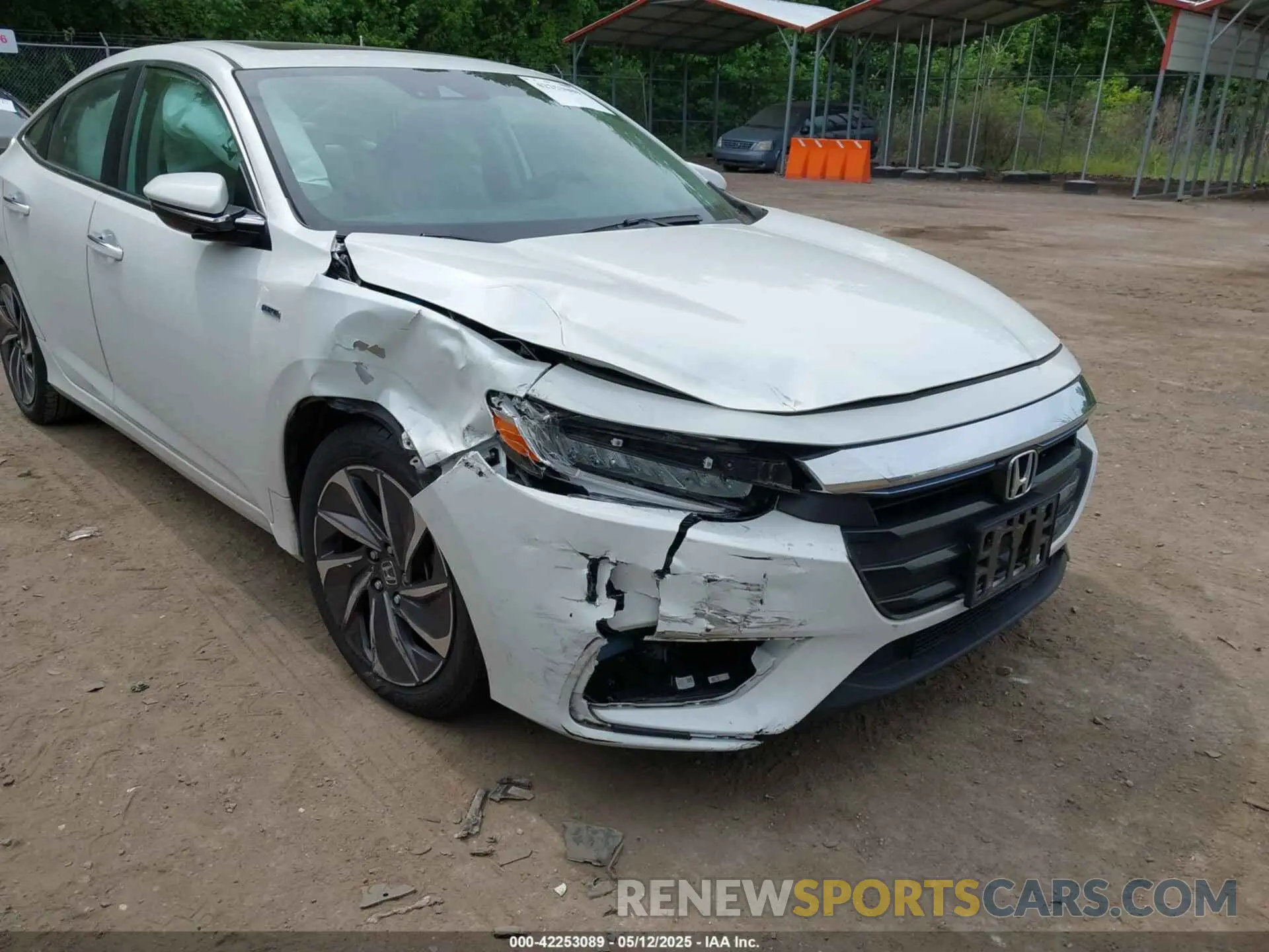 6 fotografías del automóvil dañado 19XZE4F95NE004694 HONDA INSIGHT 2022