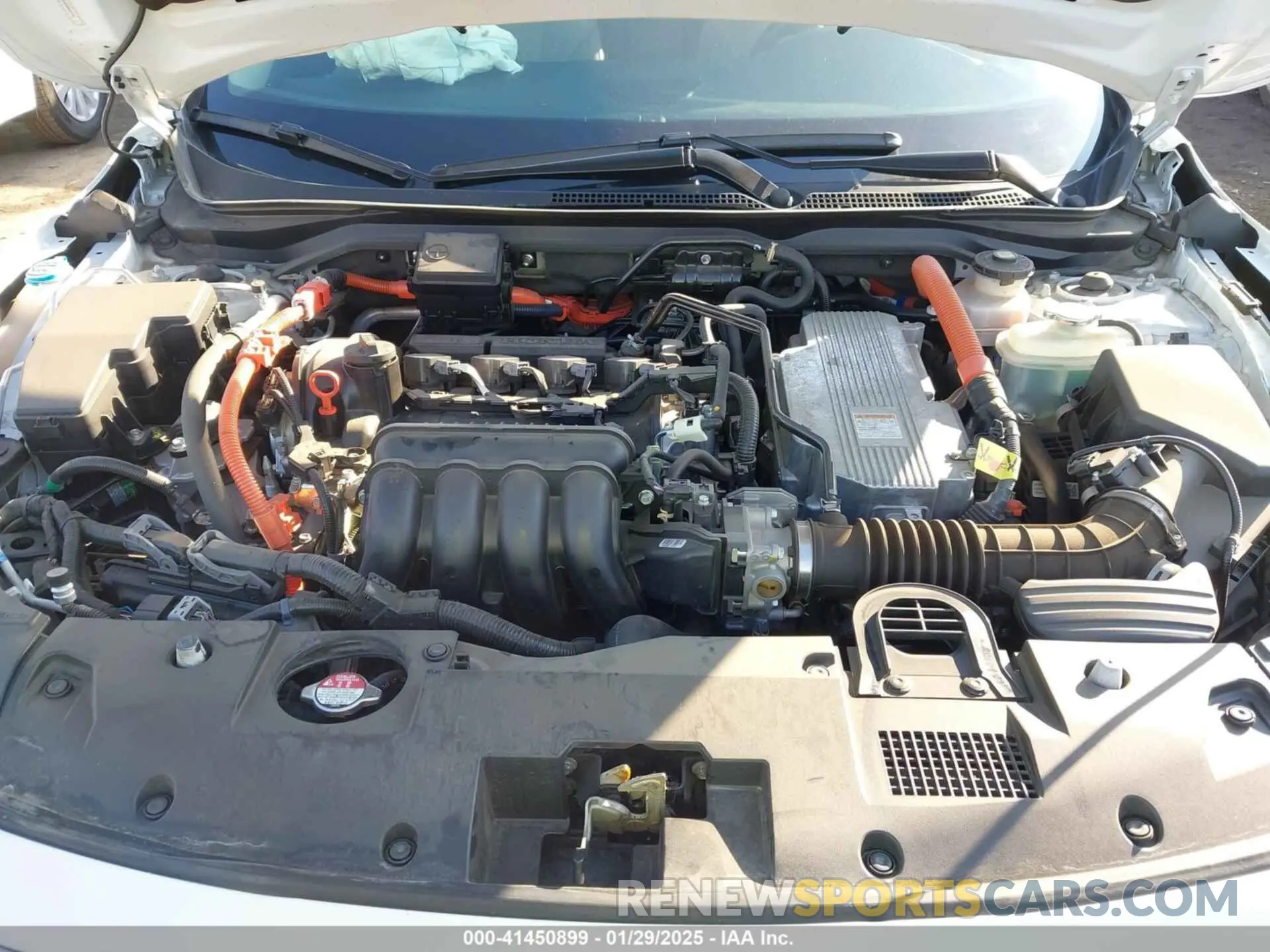 10 fotografías del automóvil dañado 19XZE4F95NE017767 HONDA INSIGHT 2022