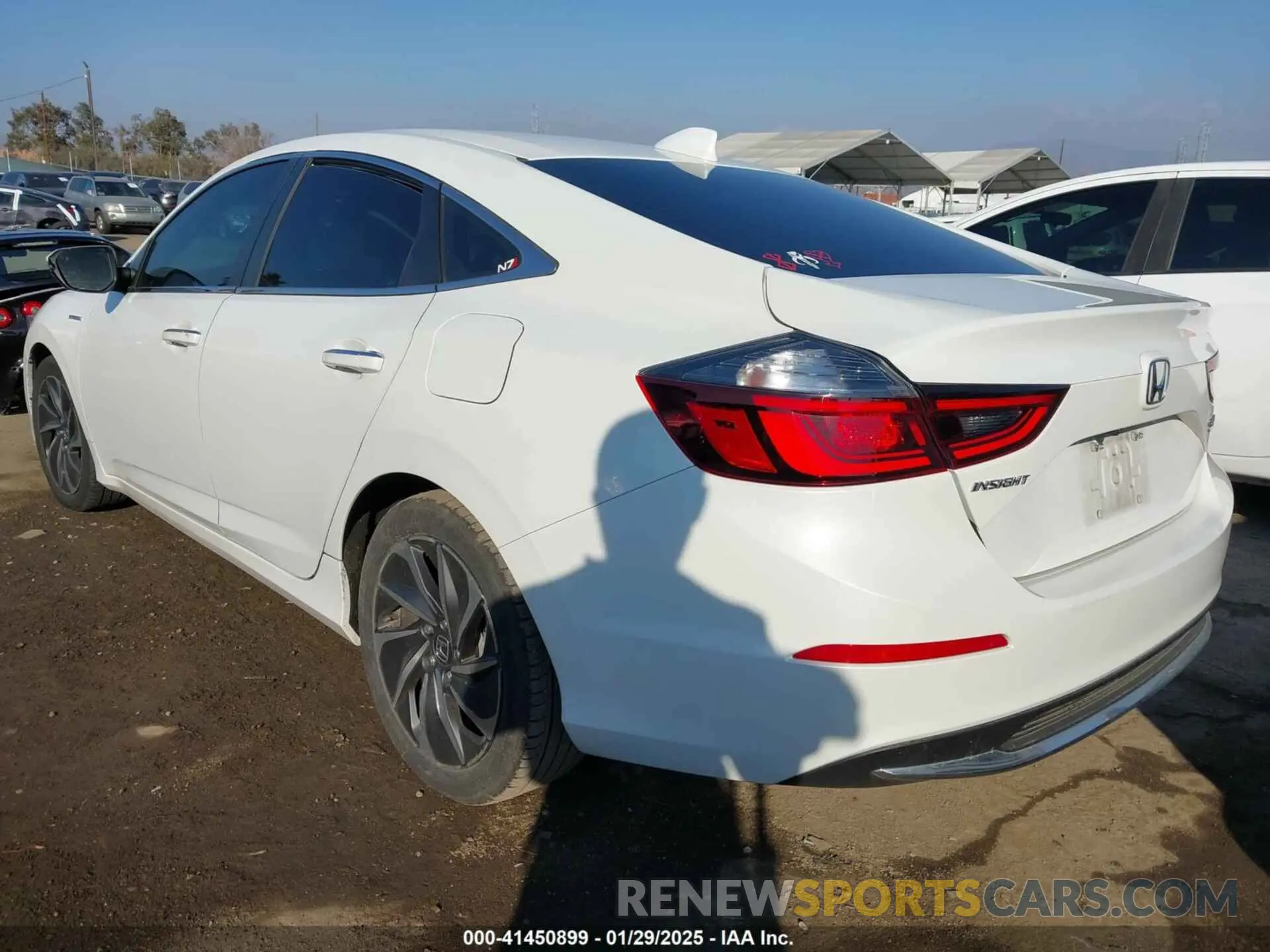 3 fotografías del automóvil dañado 19XZE4F95NE017767 HONDA INSIGHT 2022