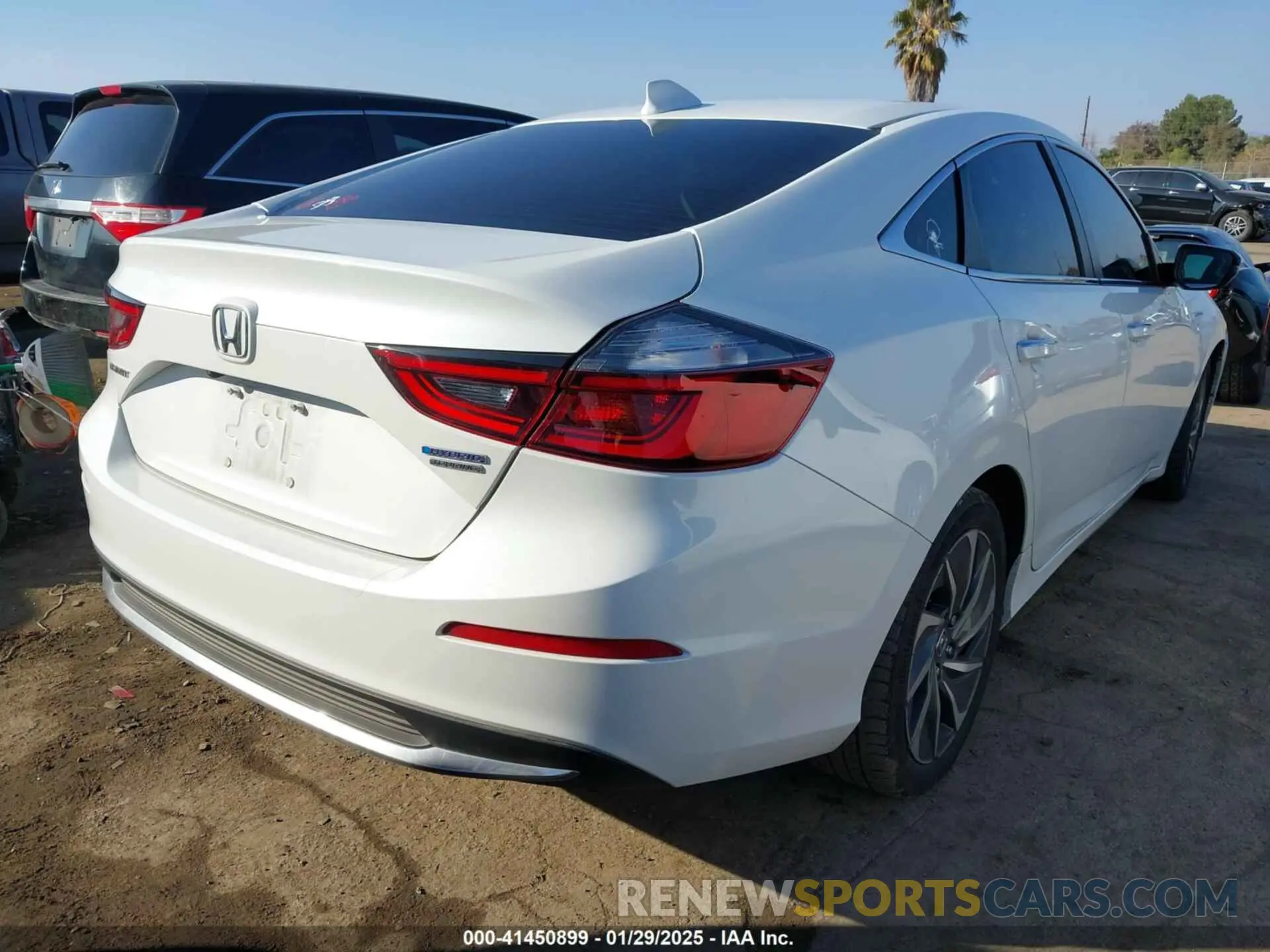 4 fotografías del automóvil dañado 19XZE4F95NE017767 HONDA INSIGHT 2022