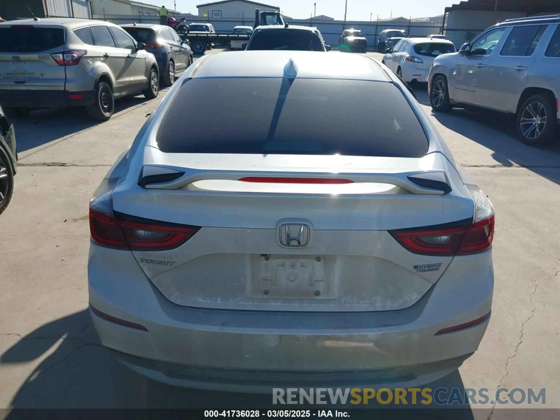 16 fotografías del automóvil dañado 19XZE4F9XNE001306 HONDA INSIGHT 2022