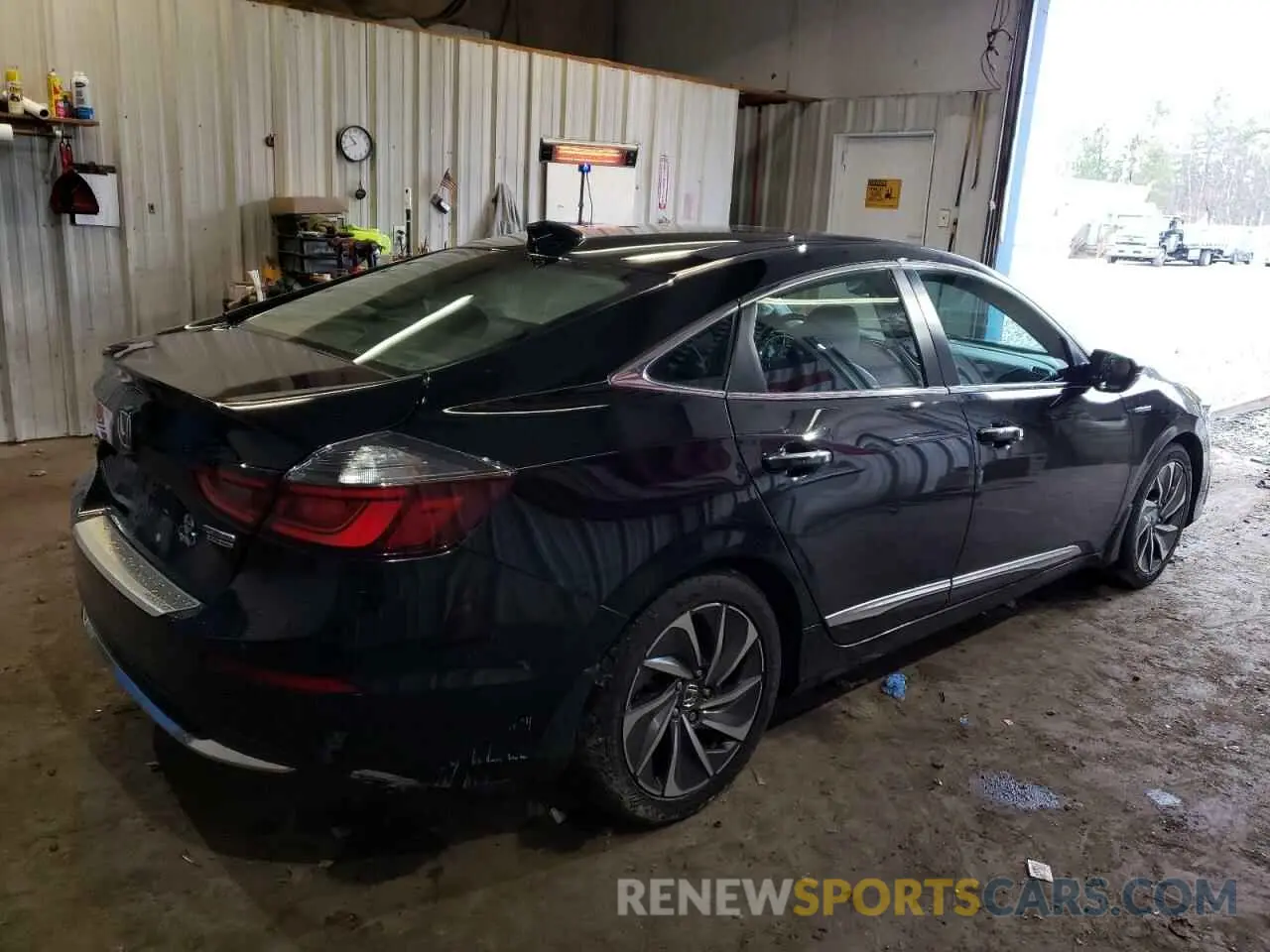 3 fotografías del automóvil dañado 19XZE4F9XNE017554 HONDA INSIGHT 2022