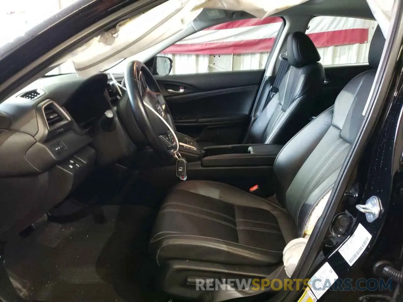 7 fotografías del automóvil dañado 19XZE4F9XNE017554 HONDA INSIGHT 2022