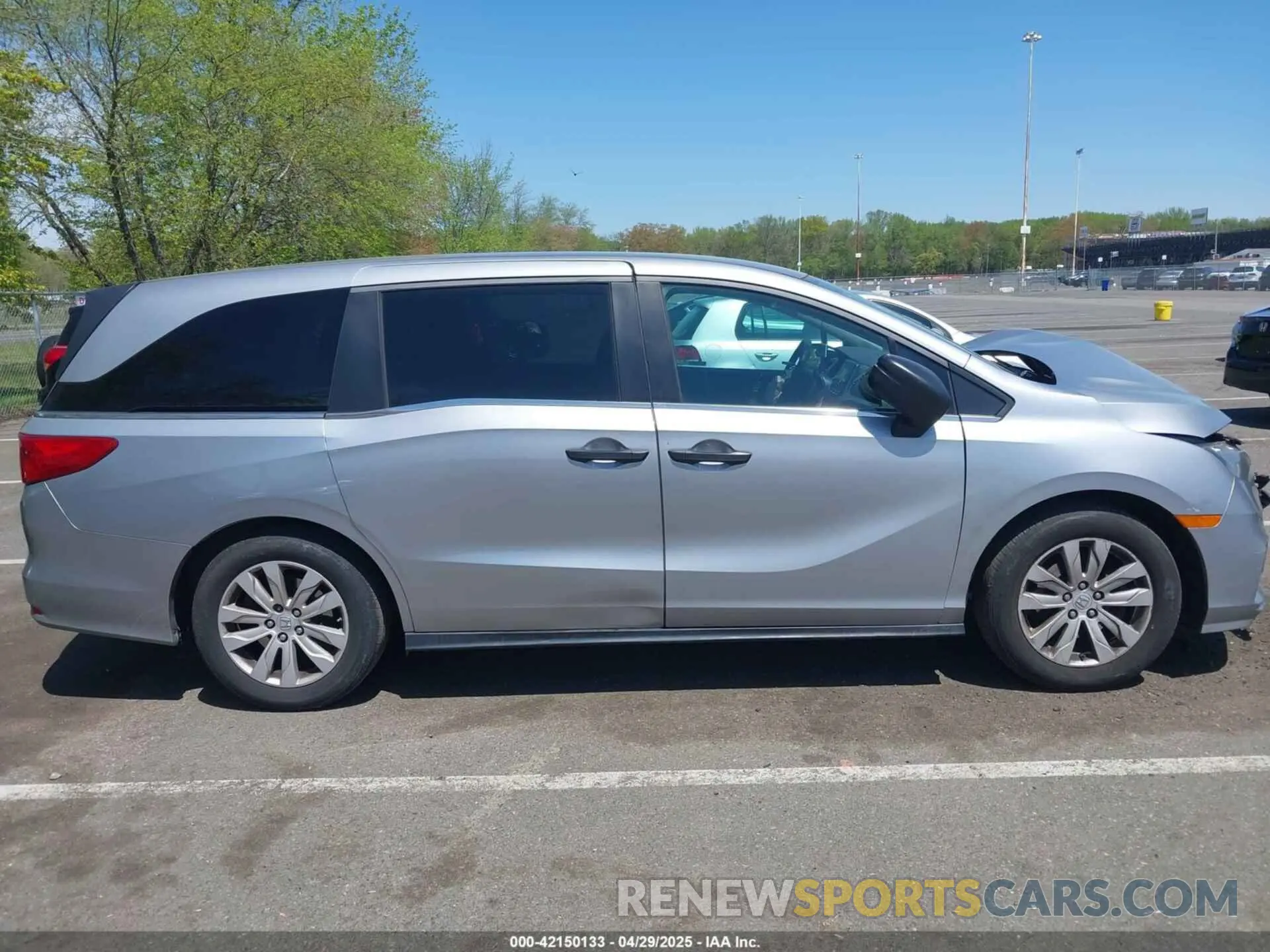 13 fotografías del automóvil dañado 5FNRL6H20KB074790 HONDA ODYSSEY 2019
