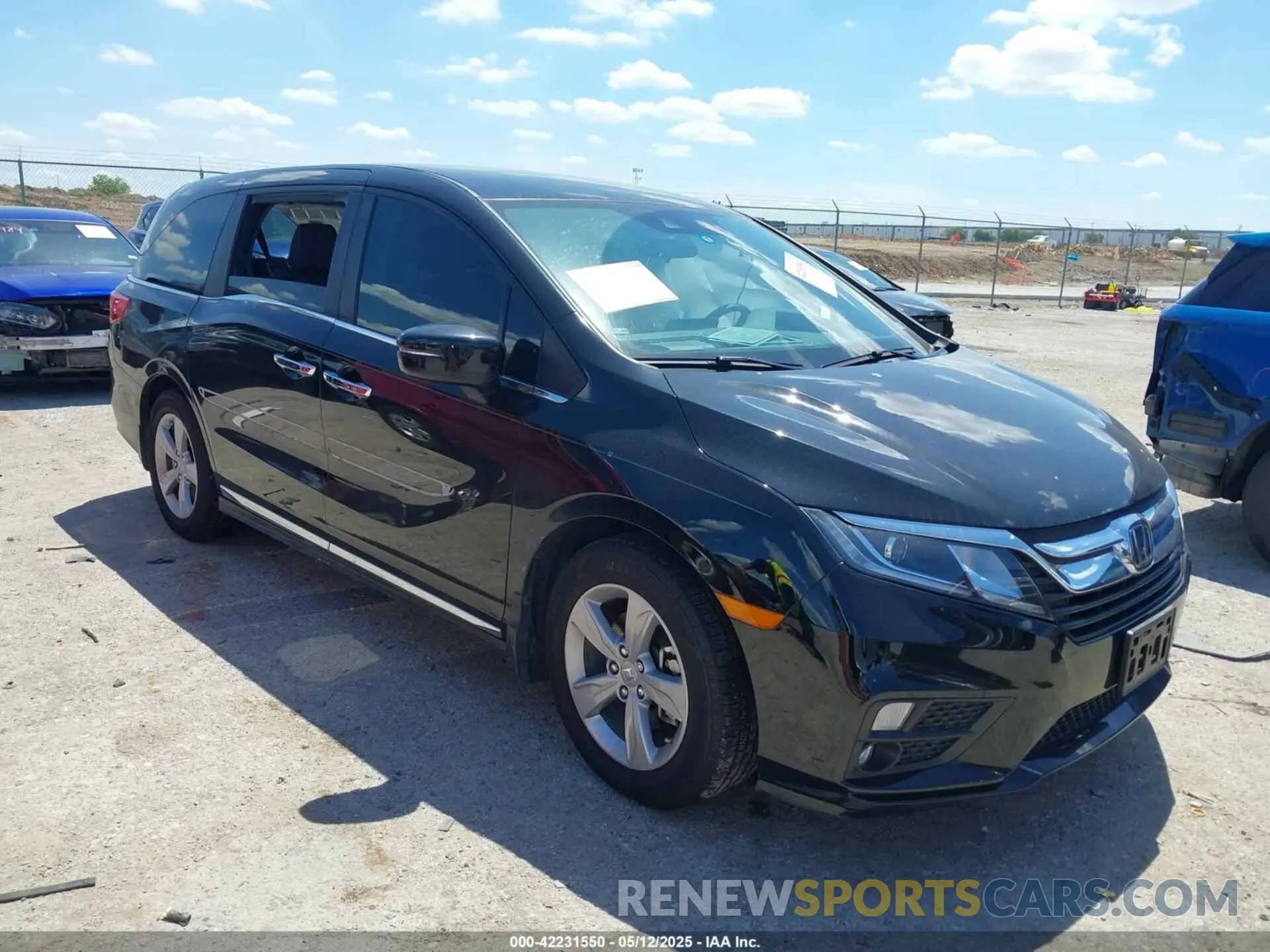 1 fotografías del automóvil dañado 5FNRL6H50KB092829 HONDA ODYSSEY 2019