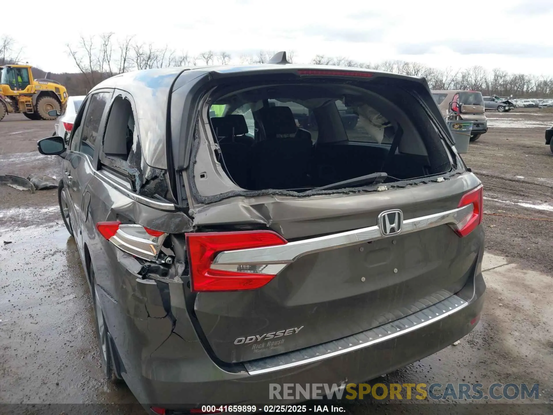 20 fotografías del automóvil dañado 5FNRL6H50KB097304 HONDA ODYSSEY 2019