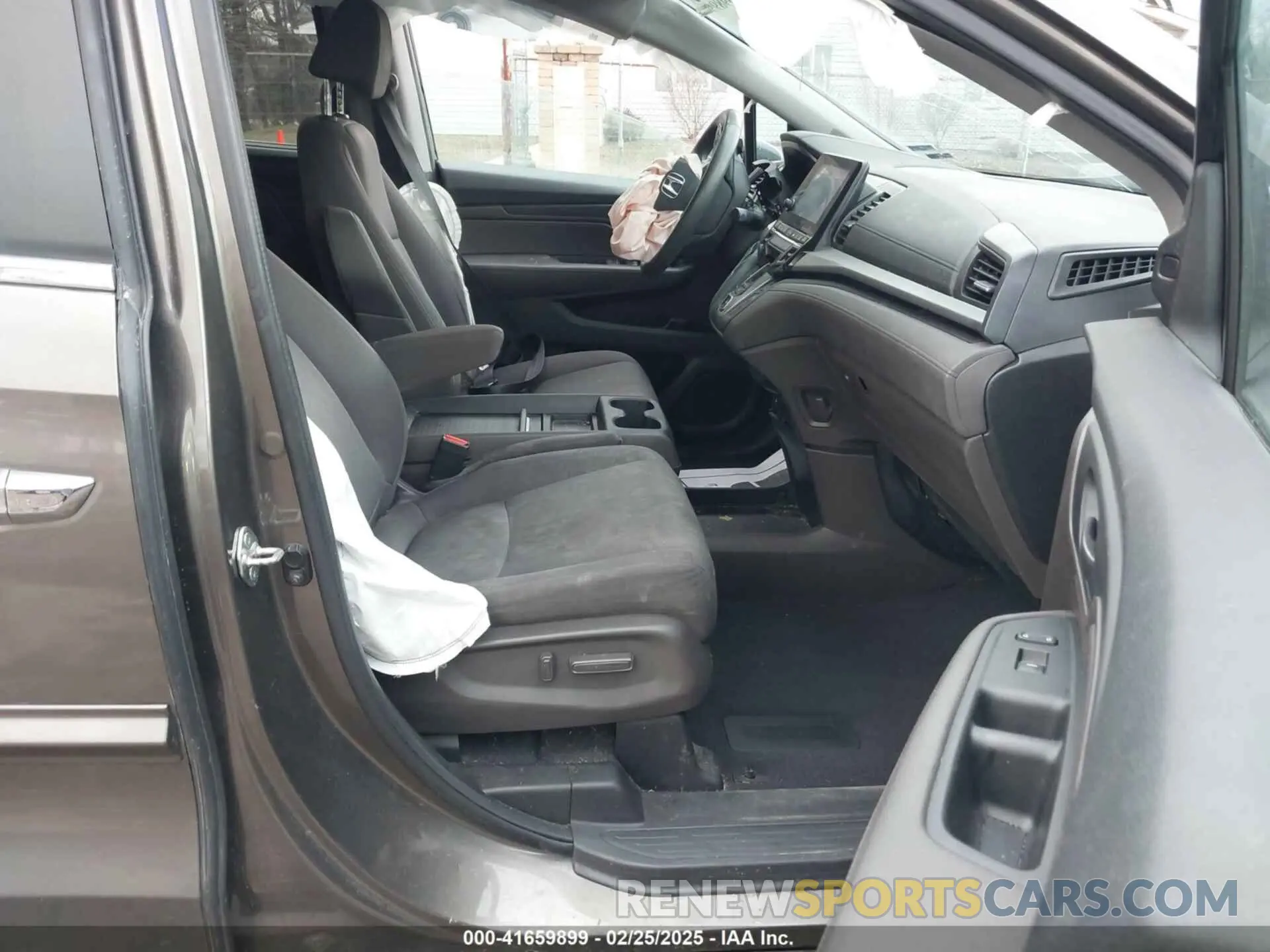 5 fotografías del automóvil dañado 5FNRL6H50KB097304 HONDA ODYSSEY 2019