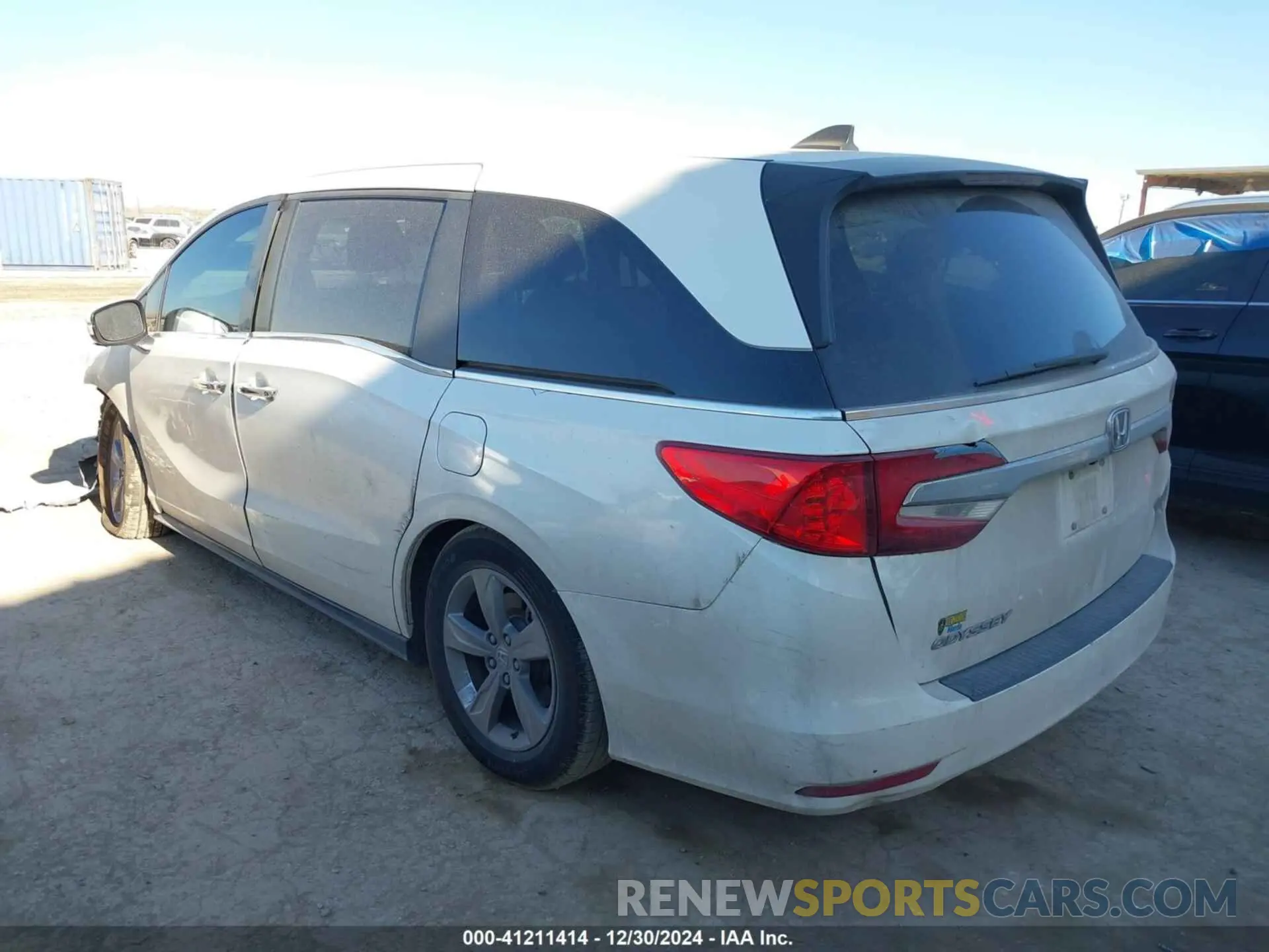 3 fotografías del automóvil dañado 5FNRL6H51KB059208 HONDA ODYSSEY 2019