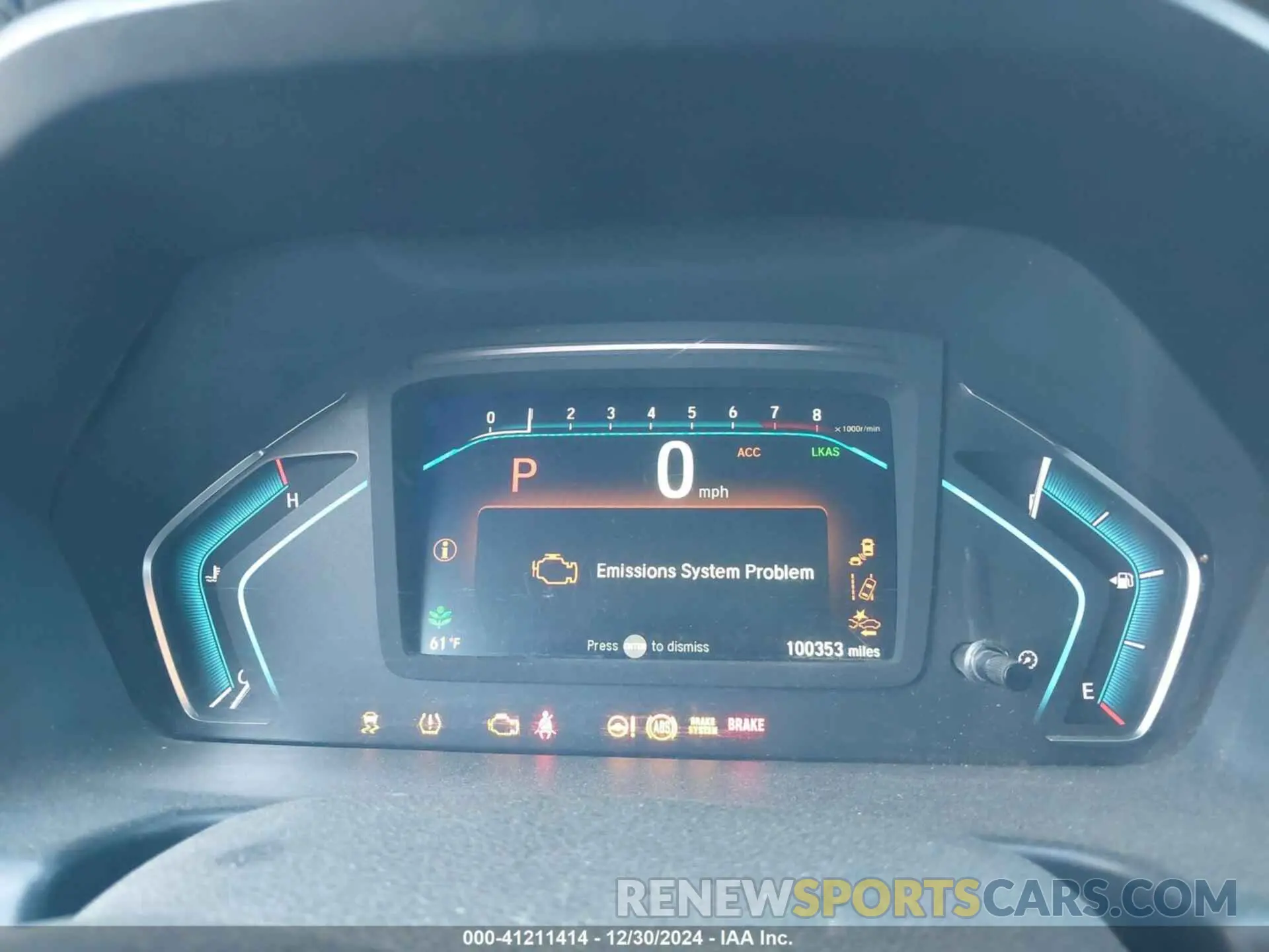 7 fotografías del automóvil dañado 5FNRL6H51KB059208 HONDA ODYSSEY 2019
