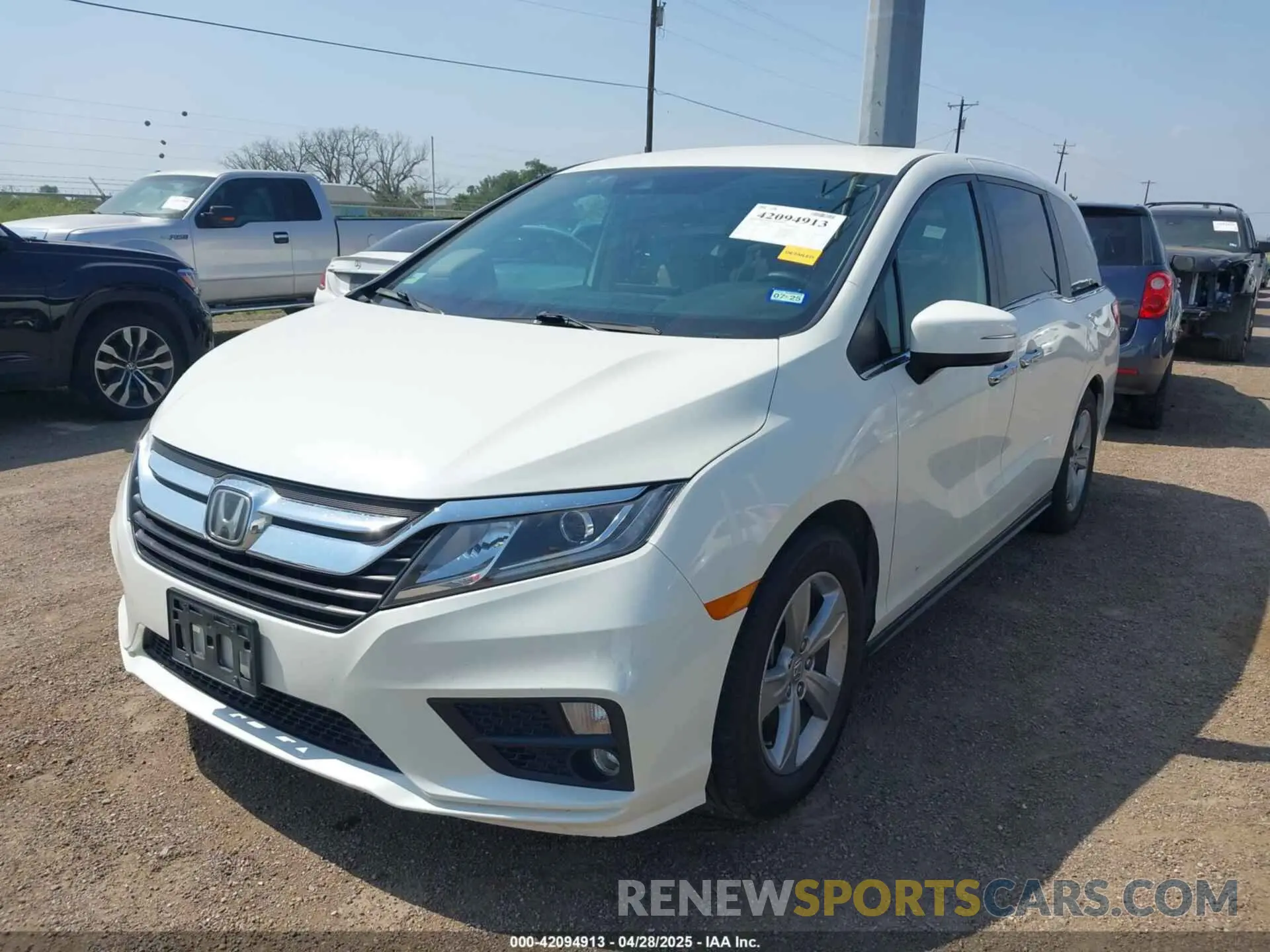6 fotografías del automóvil dañado 5FNRL6H52KB121294 HONDA ODYSSEY 2019