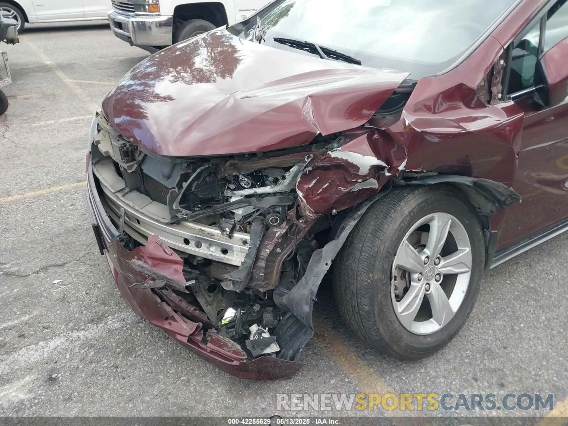 6 fotografías del automóvil dañado 5FNRL6H53KB046833 HONDA ODYSSEY 2019