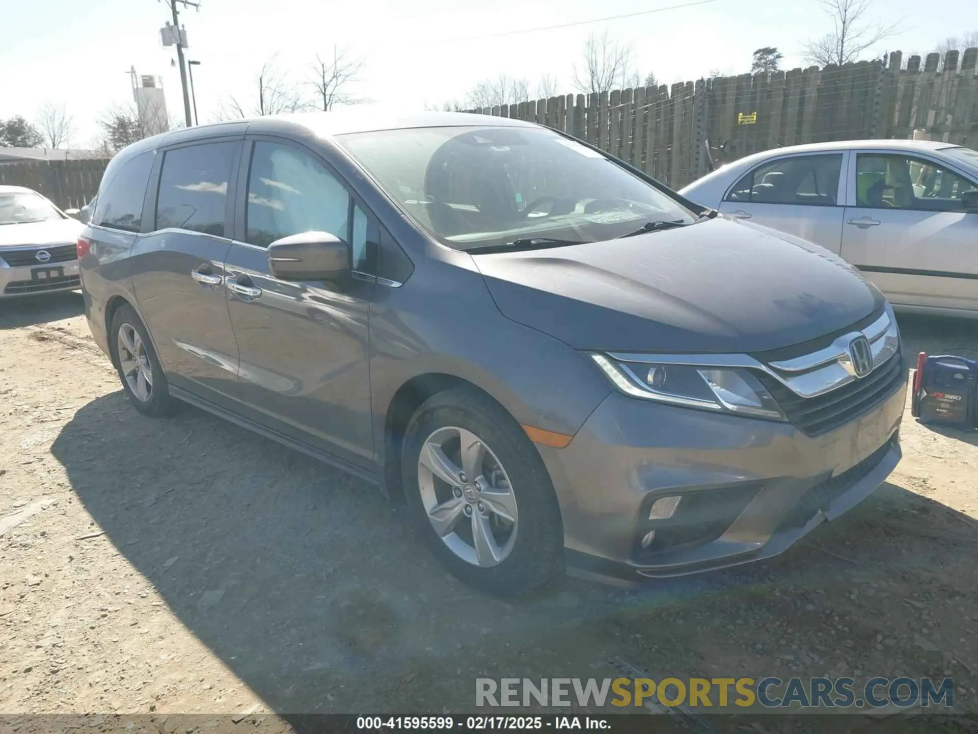1 fotografías del automóvil dañado 5FNRL6H58KB058590 HONDA ODYSSEY 2019