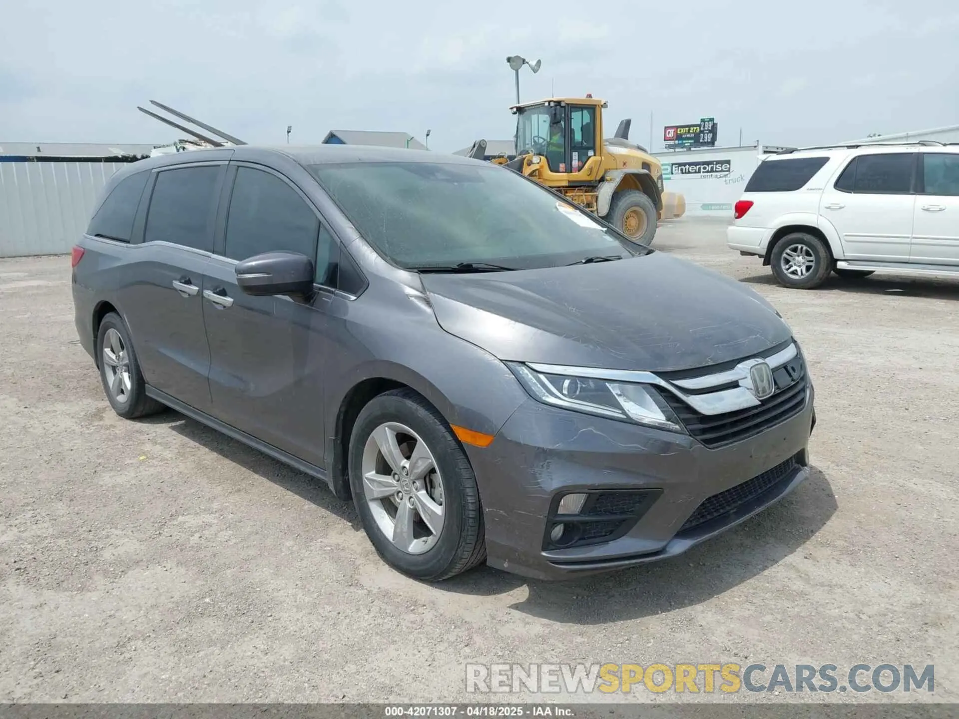 1 fotografías del automóvil dañado 5FNRL6H59KB101401 HONDA ODYSSEY 2019