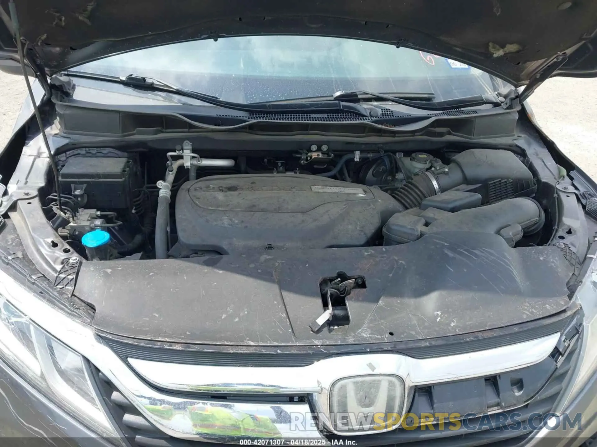 10 fotografías del automóvil dañado 5FNRL6H59KB101401 HONDA ODYSSEY 2019