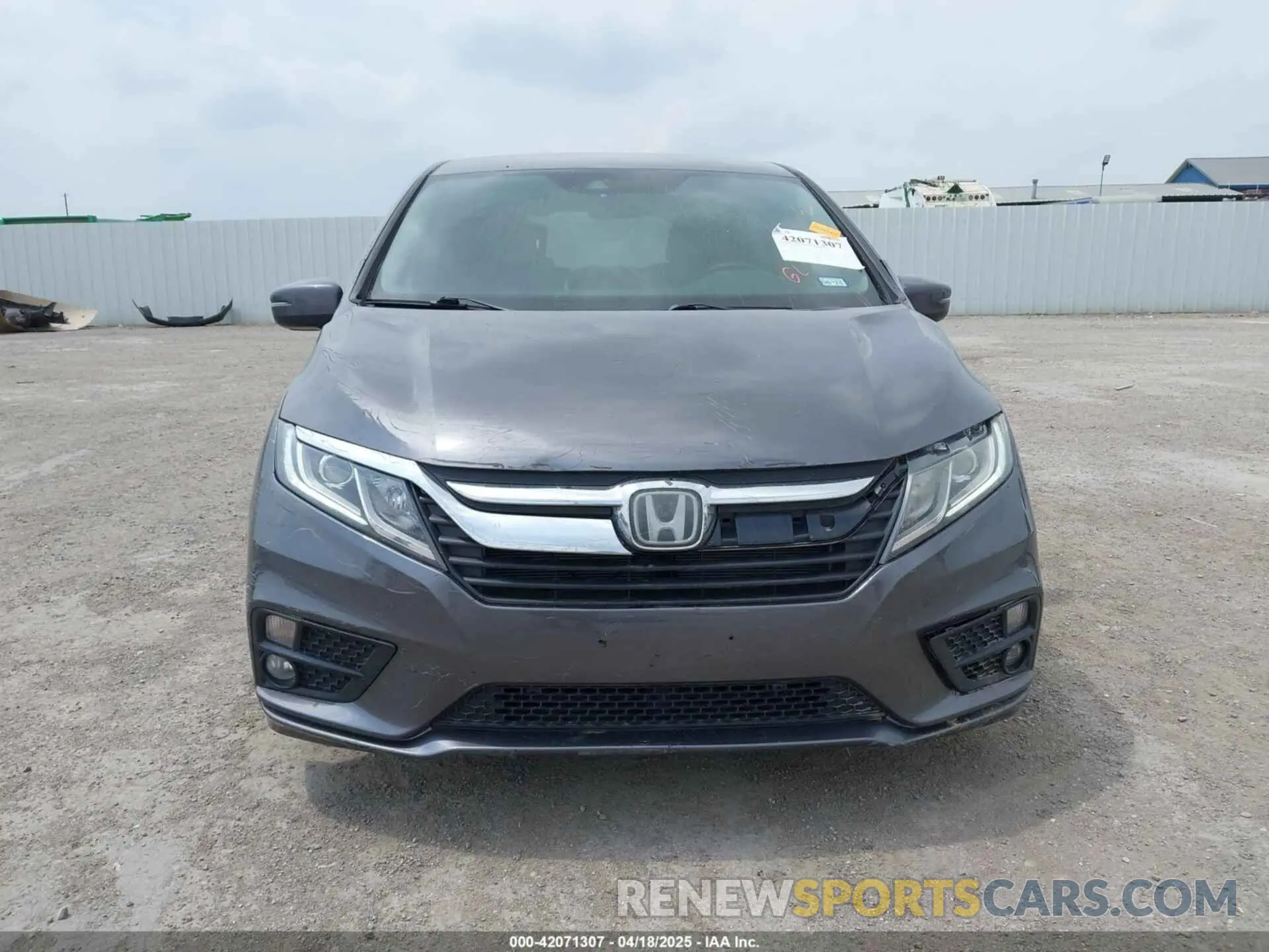 12 fotografías del automóvil dañado 5FNRL6H59KB101401 HONDA ODYSSEY 2019