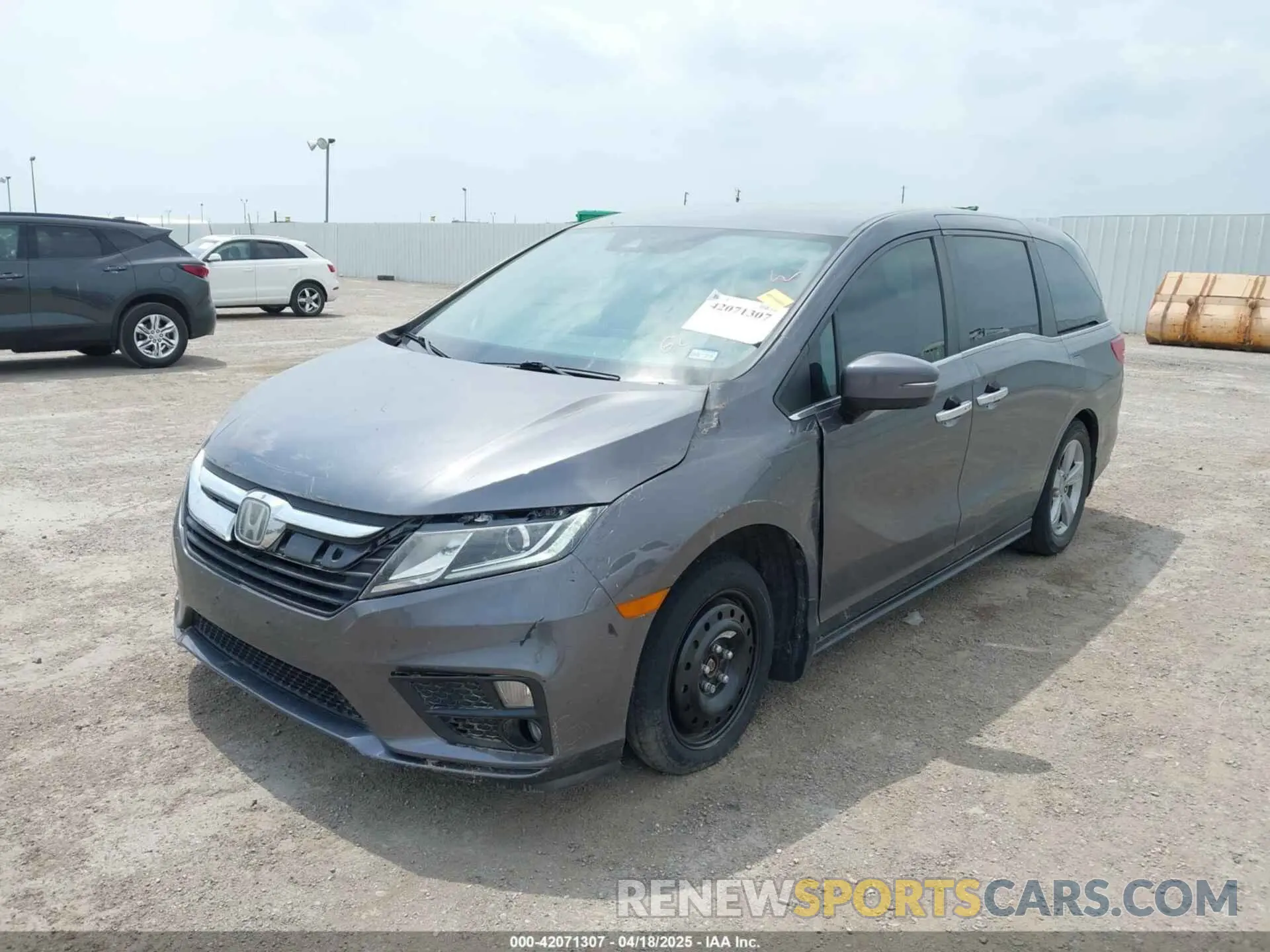 6 fotografías del automóvil dañado 5FNRL6H59KB101401 HONDA ODYSSEY 2019