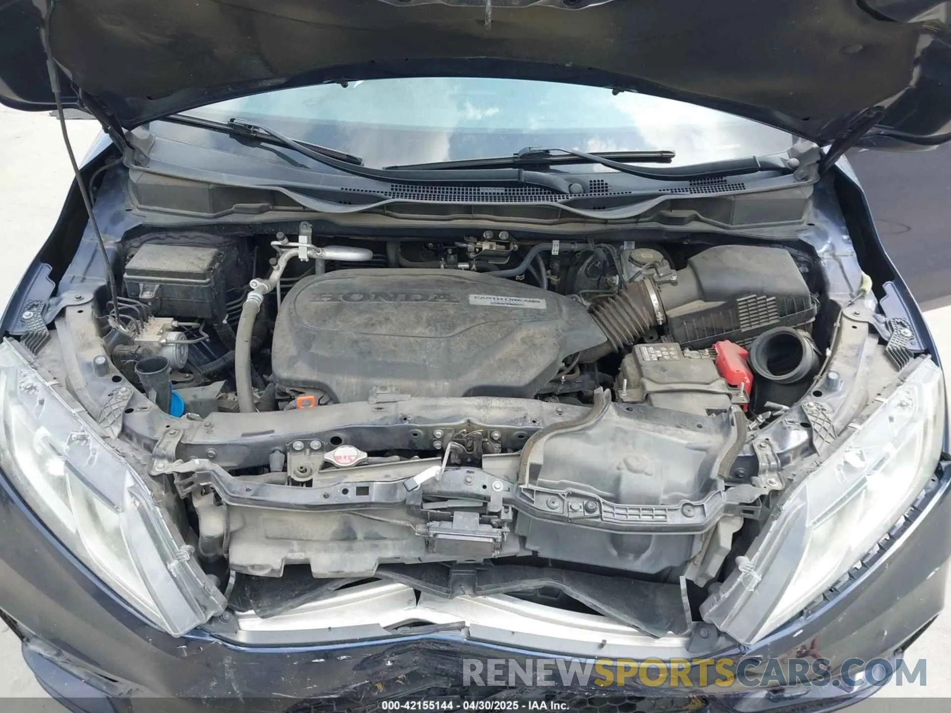 10 fotografías del automóvil dañado 5FNRL6H59KB135936 HONDA ODYSSEY 2019