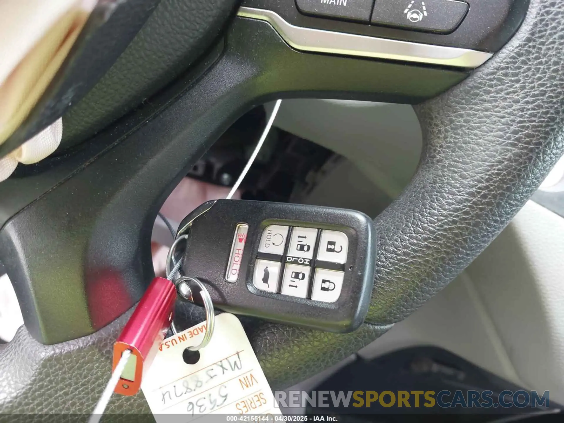11 fotografías del automóvil dañado 5FNRL6H59KB135936 HONDA ODYSSEY 2019