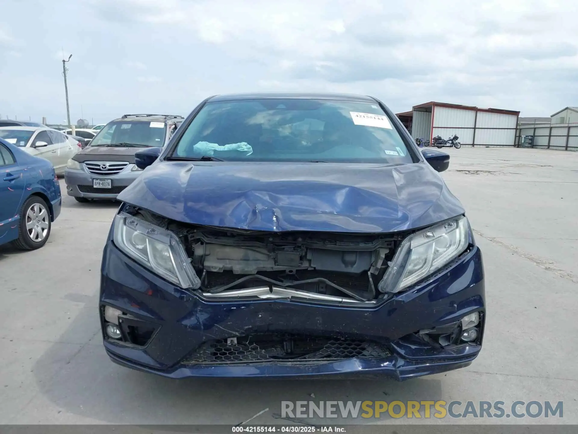 13 fotografías del automóvil dañado 5FNRL6H59KB135936 HONDA ODYSSEY 2019
