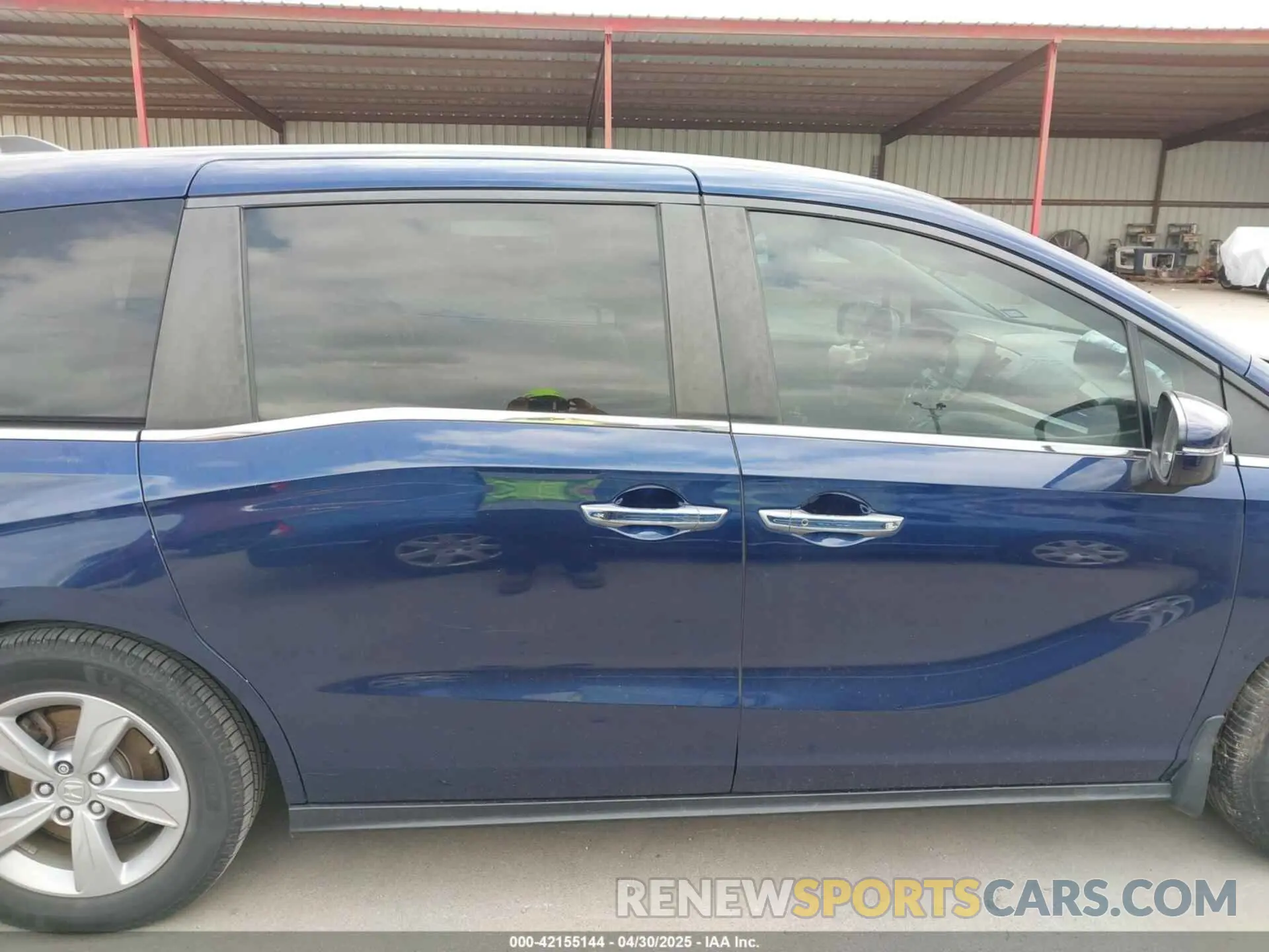14 fotografías del automóvil dañado 5FNRL6H59KB135936 HONDA ODYSSEY 2019