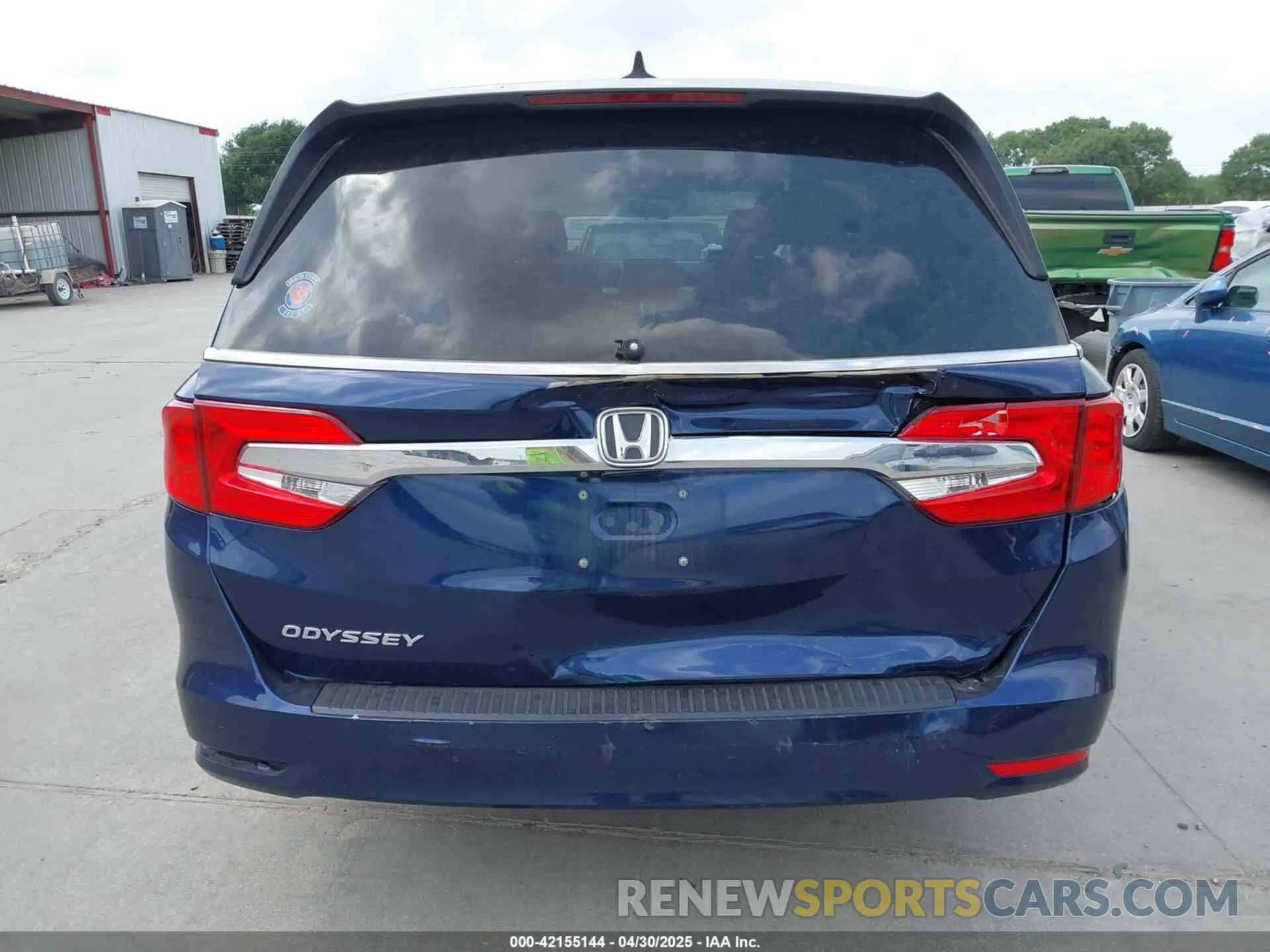 17 fotografías del automóvil dañado 5FNRL6H59KB135936 HONDA ODYSSEY 2019