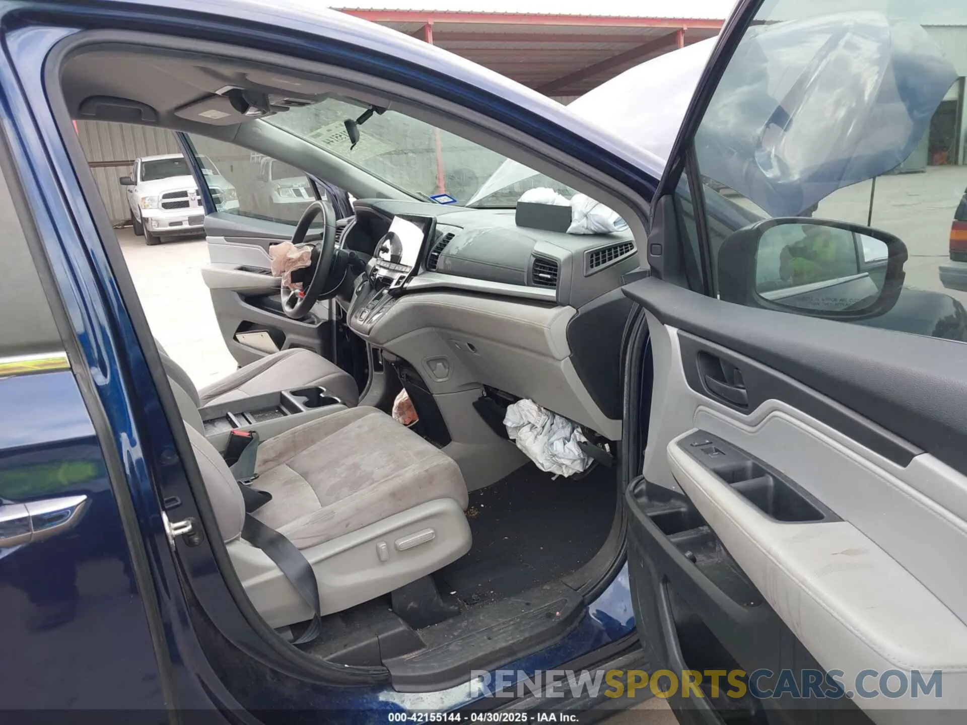 5 fotografías del automóvil dañado 5FNRL6H59KB135936 HONDA ODYSSEY 2019