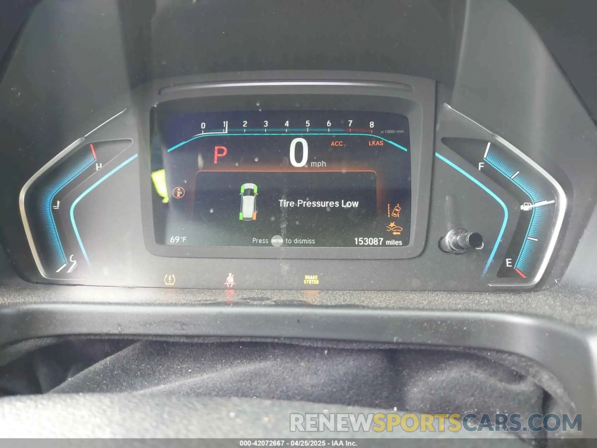 7 fotografías del automóvil dañado 5FNRL6H70KB083596 HONDA ODYSSEY 2019