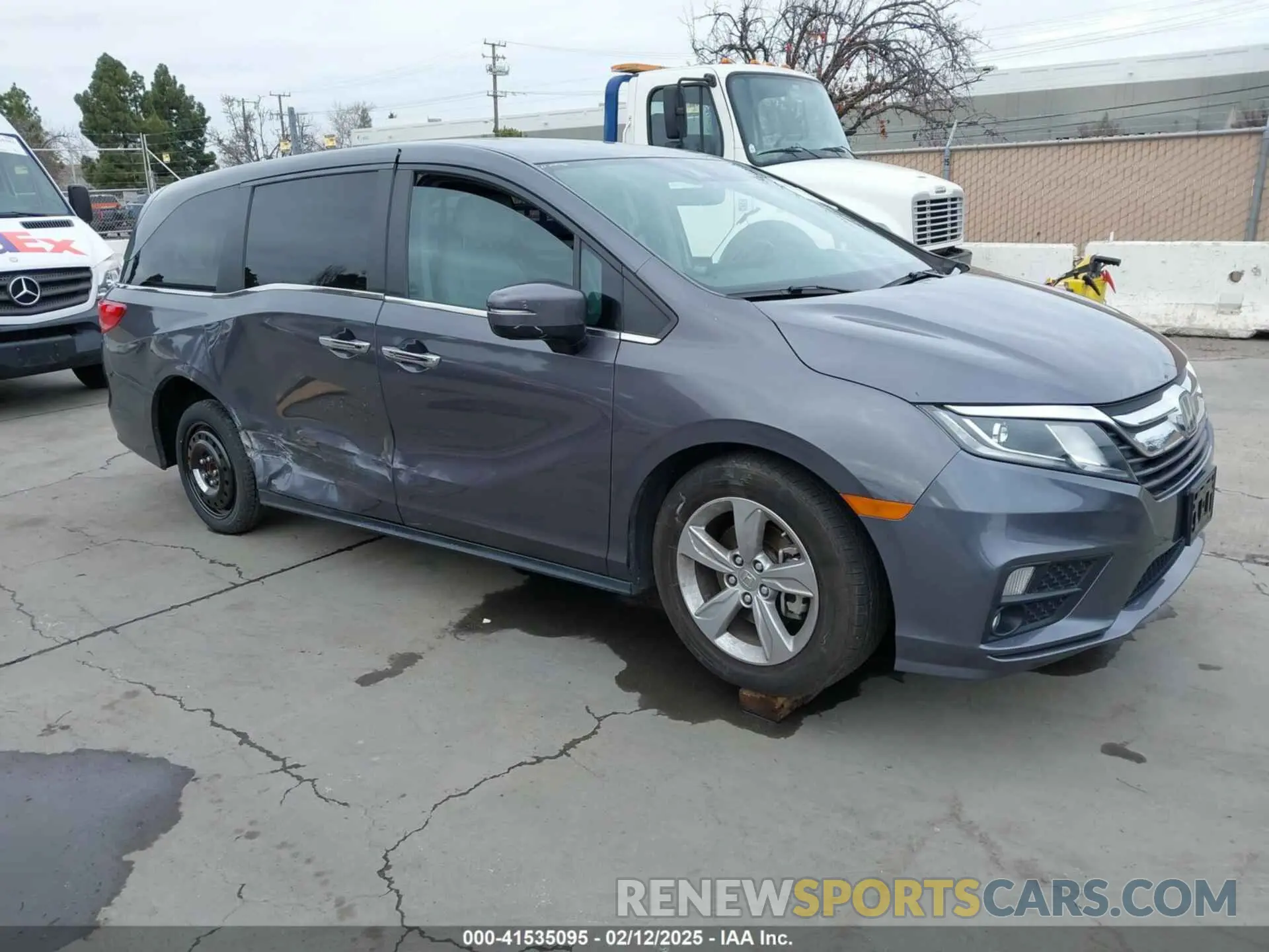 1 fotografías del automóvil dañado 5FNRL6H70KB095795 HONDA ODYSSEY 2019