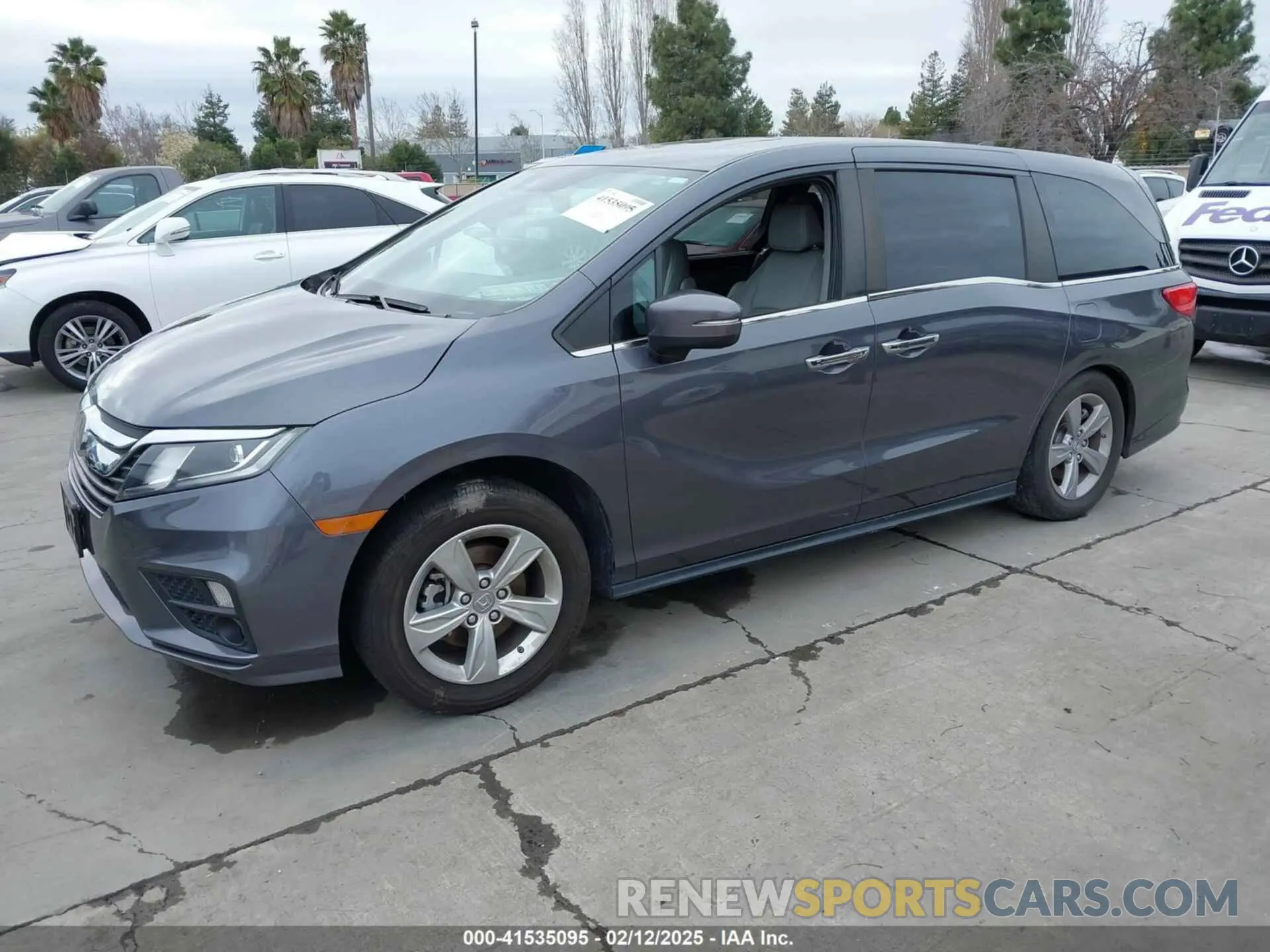 4 fotografías del automóvil dañado 5FNRL6H70KB095795 HONDA ODYSSEY 2019
