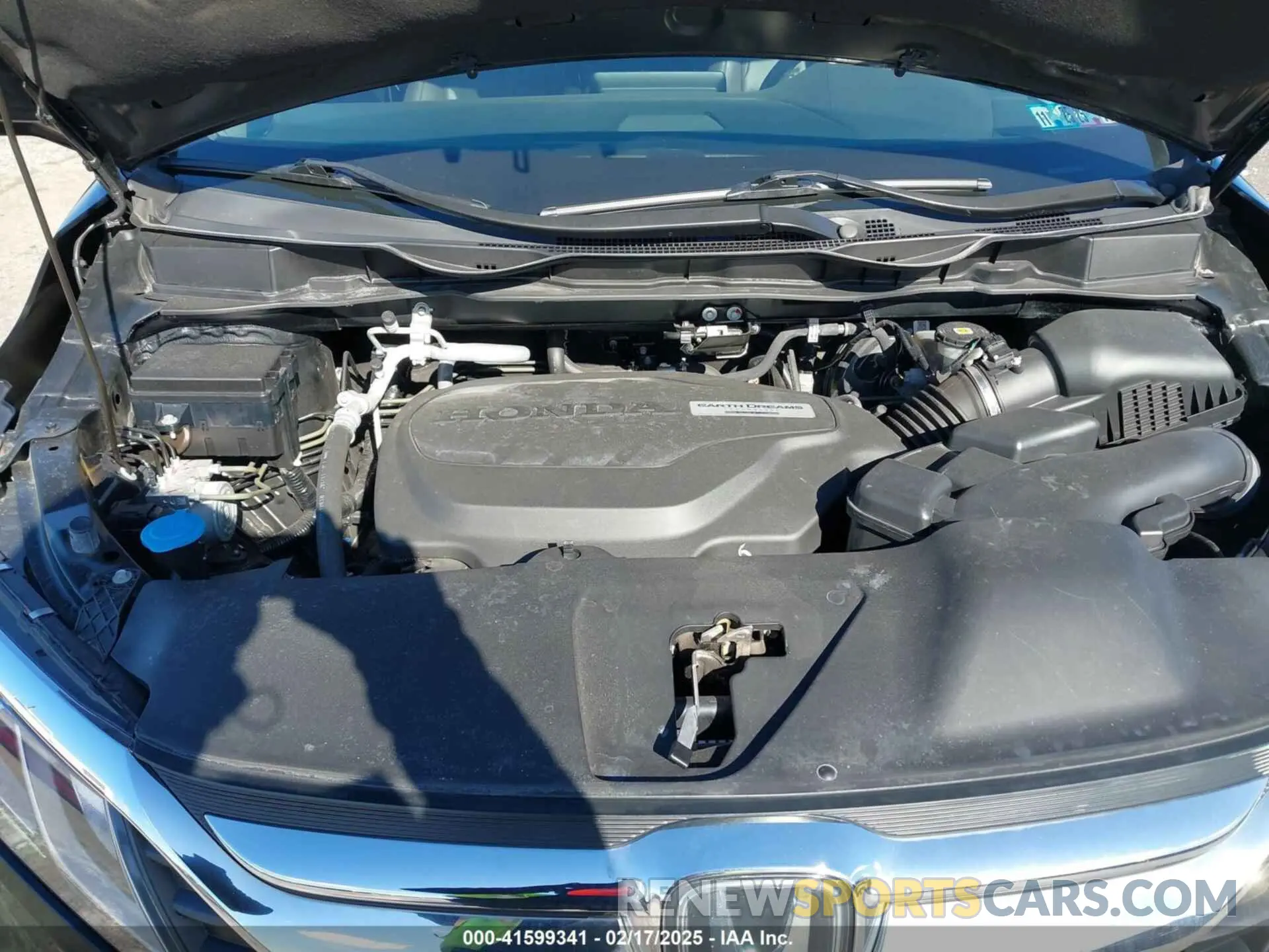 10 fotografías del automóvil dañado 5FNRL6H70KB124678 HONDA ODYSSEY 2019