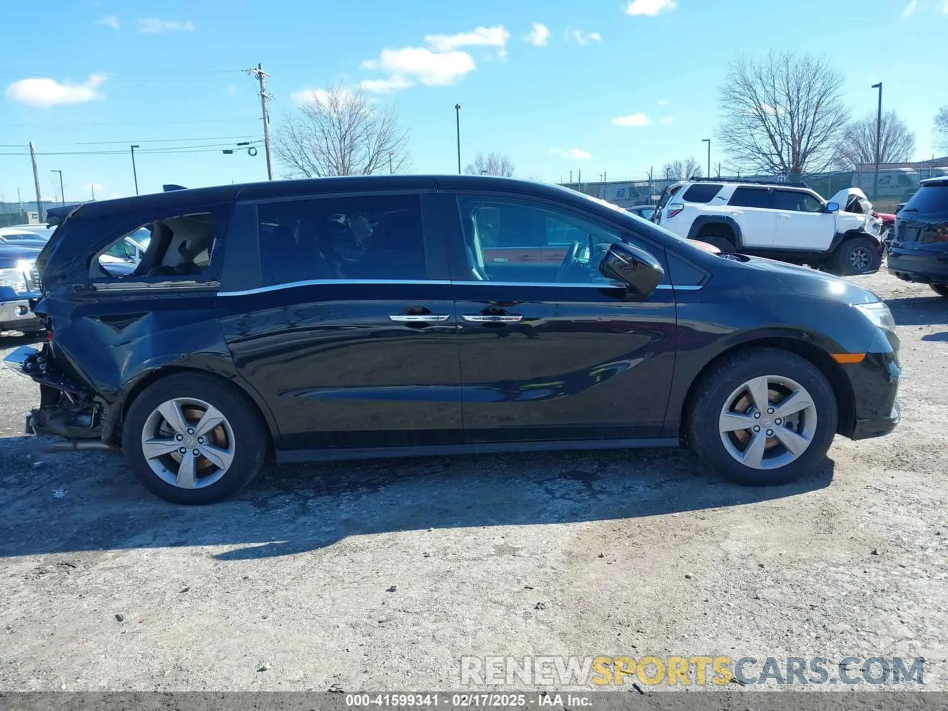 13 fotografías del automóvil dañado 5FNRL6H70KB124678 HONDA ODYSSEY 2019
