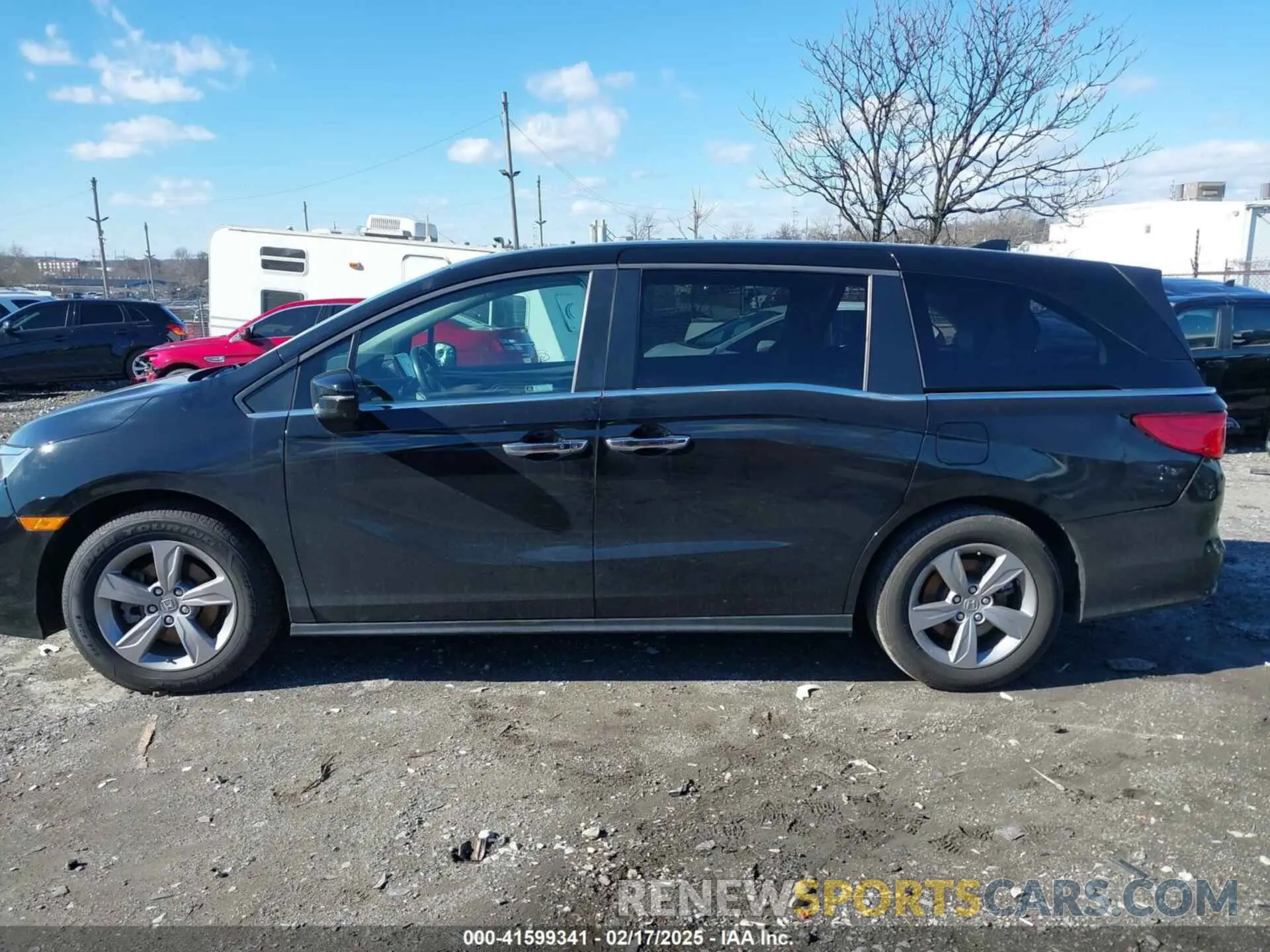 14 fotografías del automóvil dañado 5FNRL6H70KB124678 HONDA ODYSSEY 2019