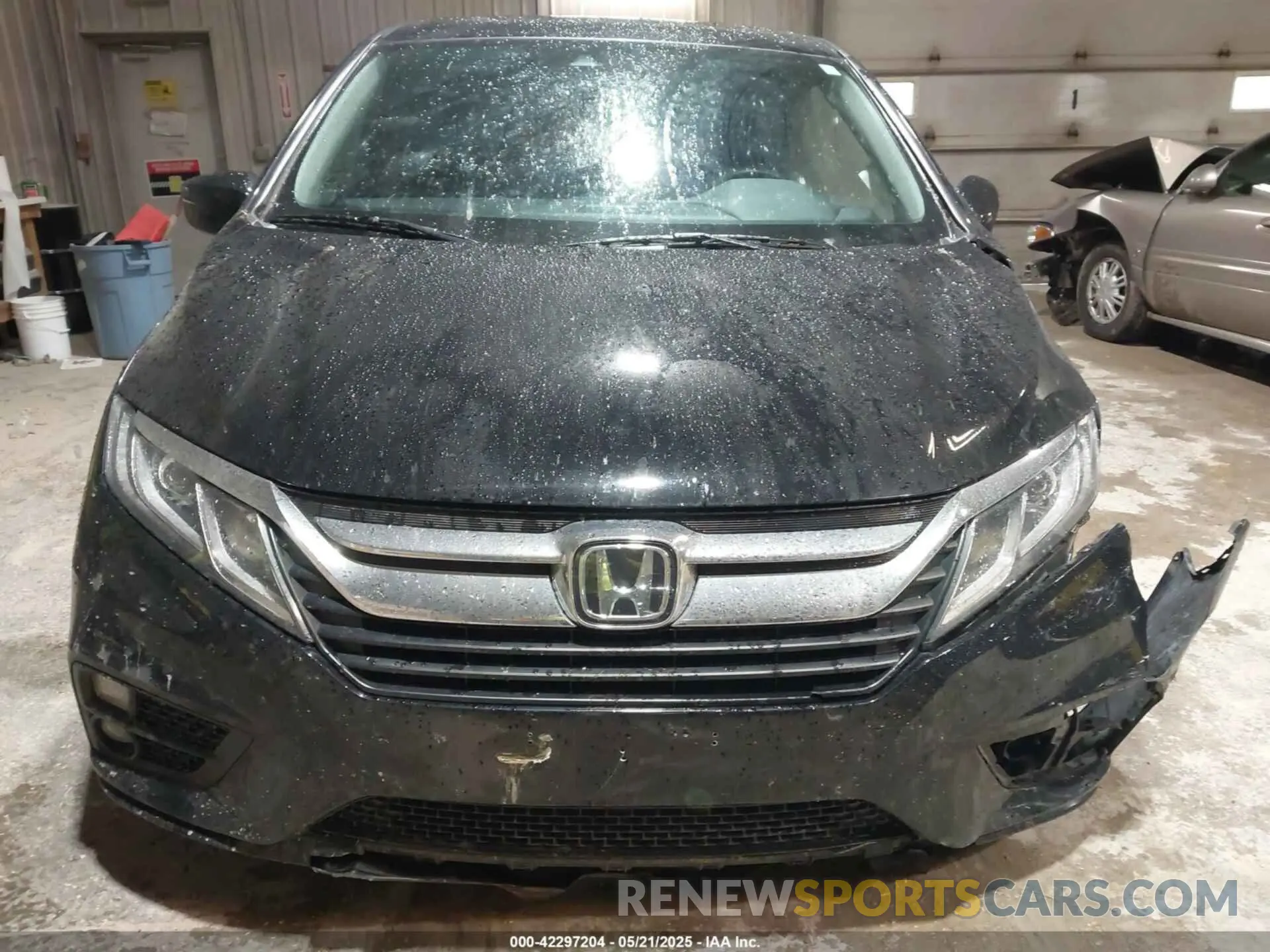 12 fotografías del automóvil dañado 5FNRL6H71KB044497 HONDA ODYSSEY 2019