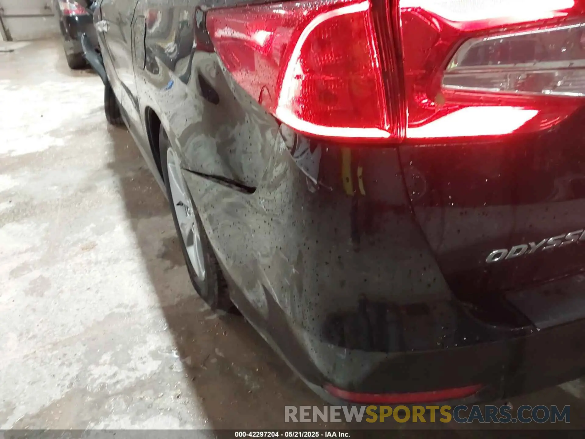 21 fotografías del automóvil dañado 5FNRL6H71KB044497 HONDA ODYSSEY 2019