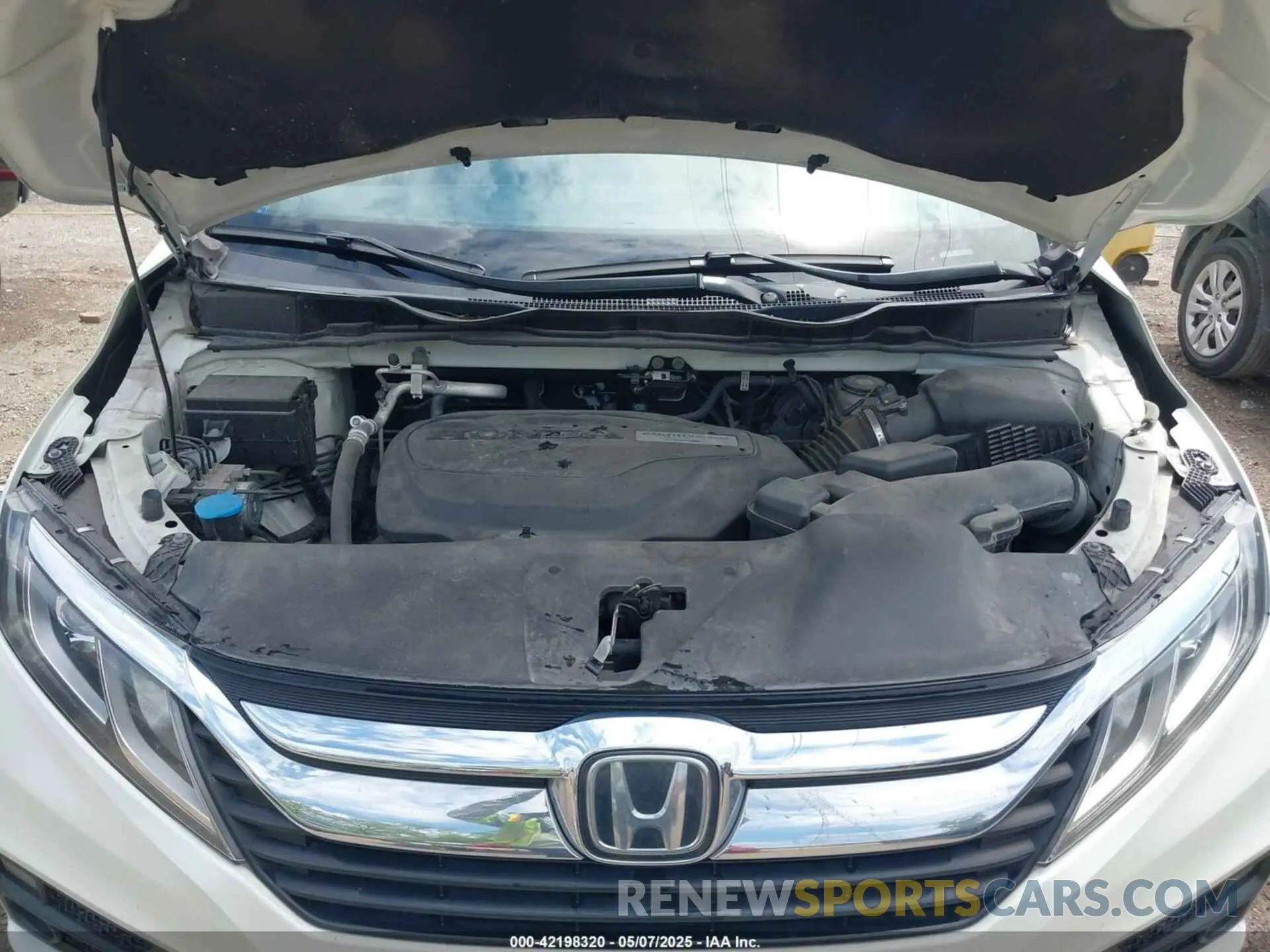 10 fotografías del automóvil dañado 5FNRL6H71KB081808 HONDA ODYSSEY 2019
