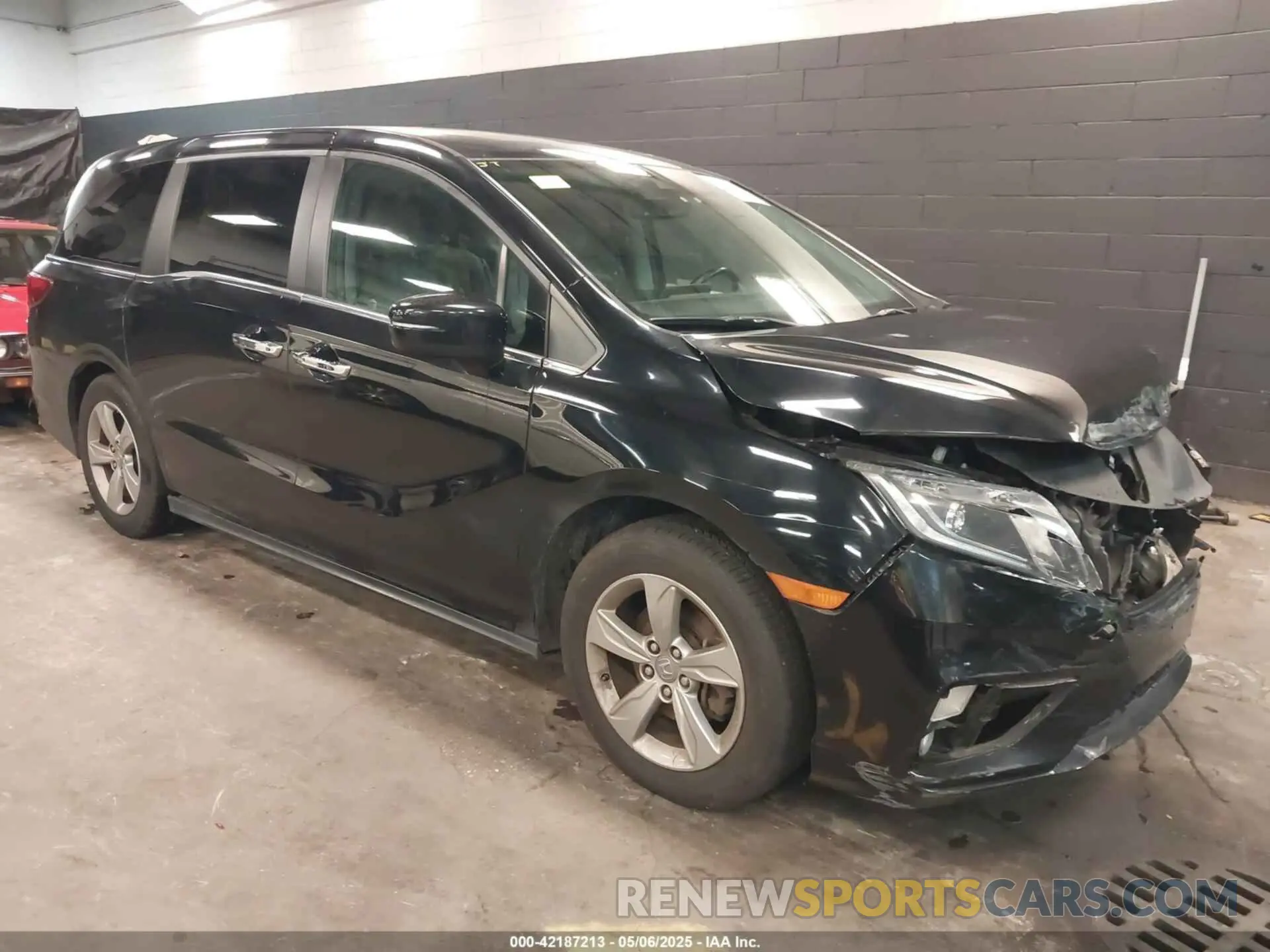 1 fotografías del automóvil dañado 5FNRL6H71KB083154 HONDA ODYSSEY 2019